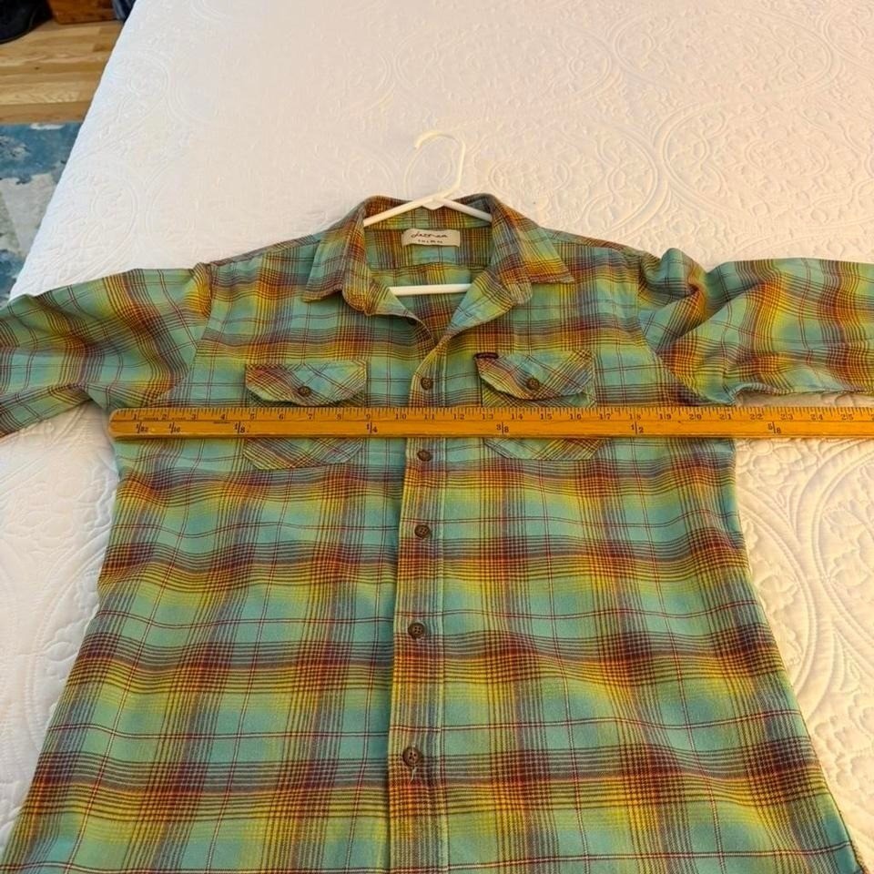 Jetsam men&rsquo;s Soft and comfortable multi-coloured rough rider flannel shirt