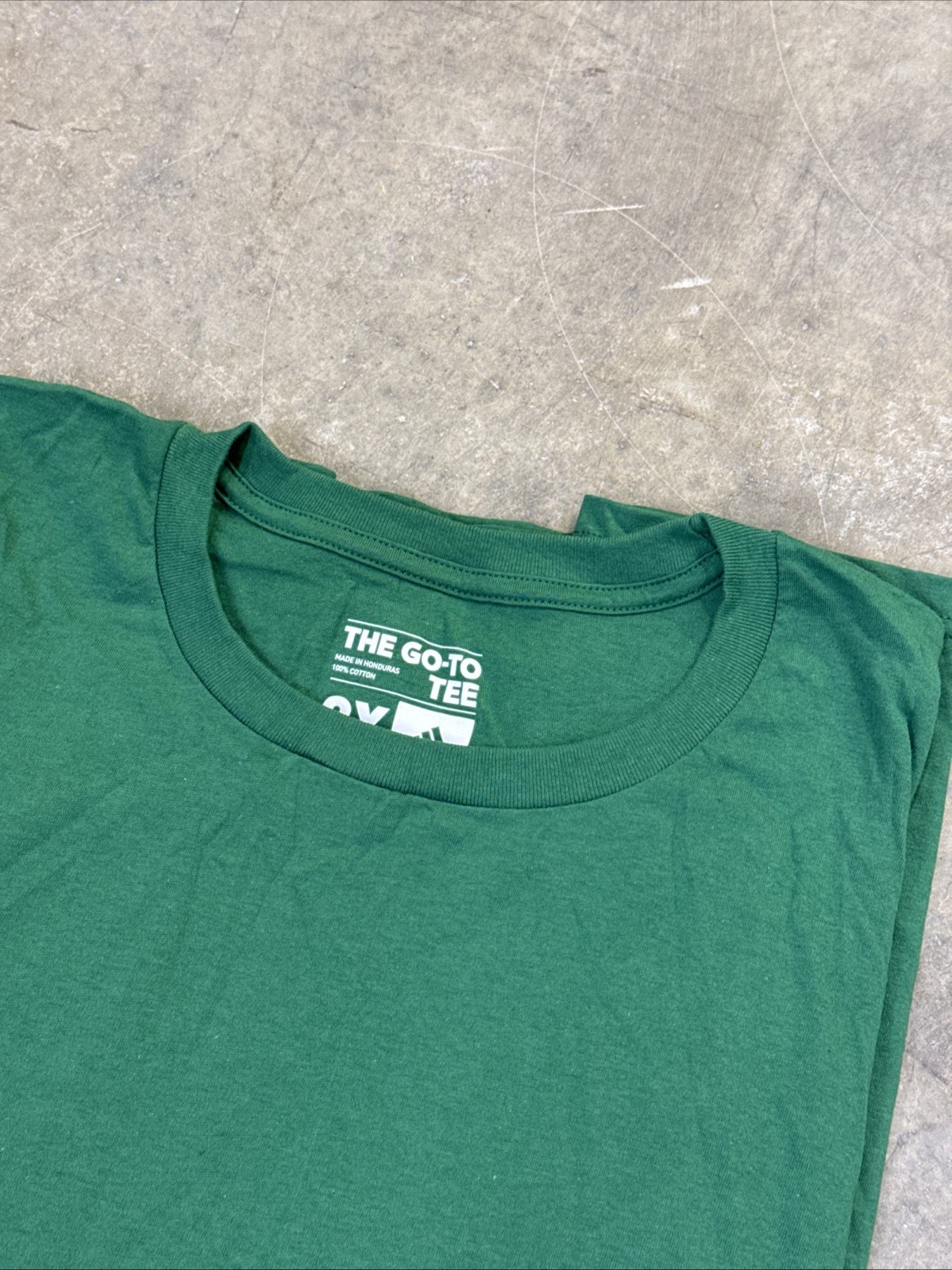Adidas The Go To Tee Green T-shirt- 2XL-New Without Tags Men’s Adidas Plus Size
