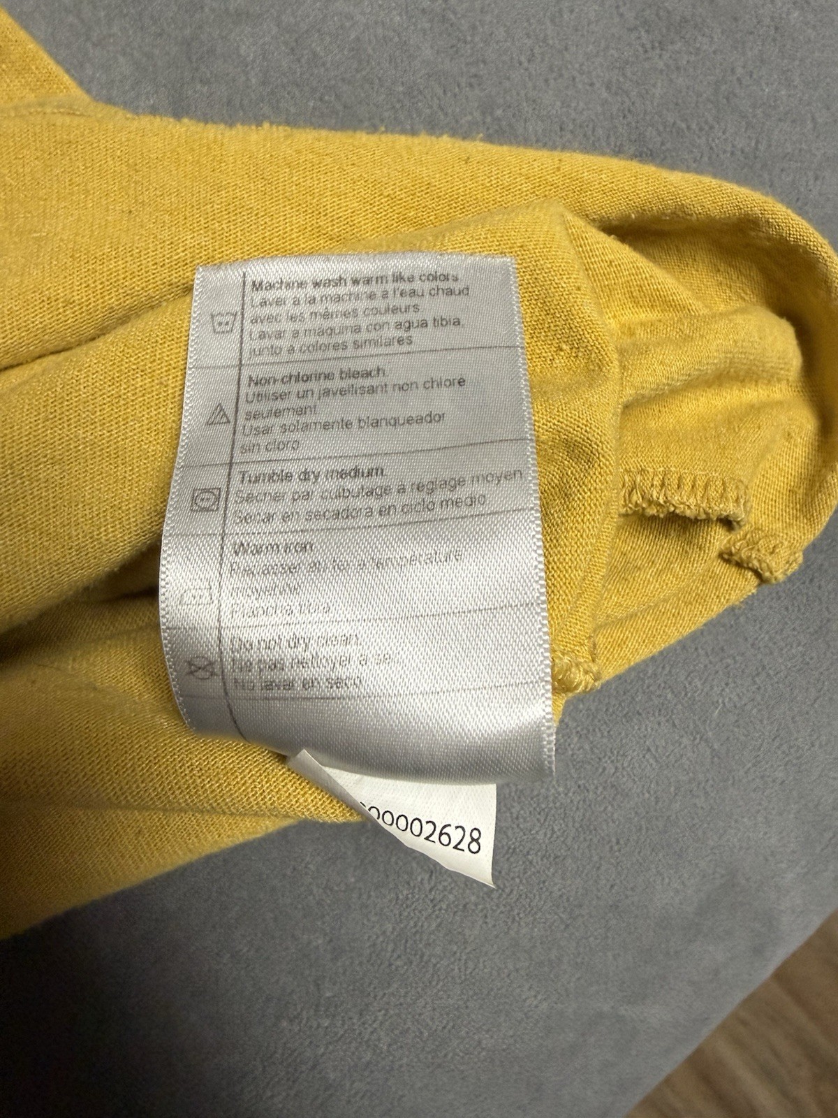 Carhartt Short-Sleeve Pocket Tee In Yellow Size Large Relaxed Fit