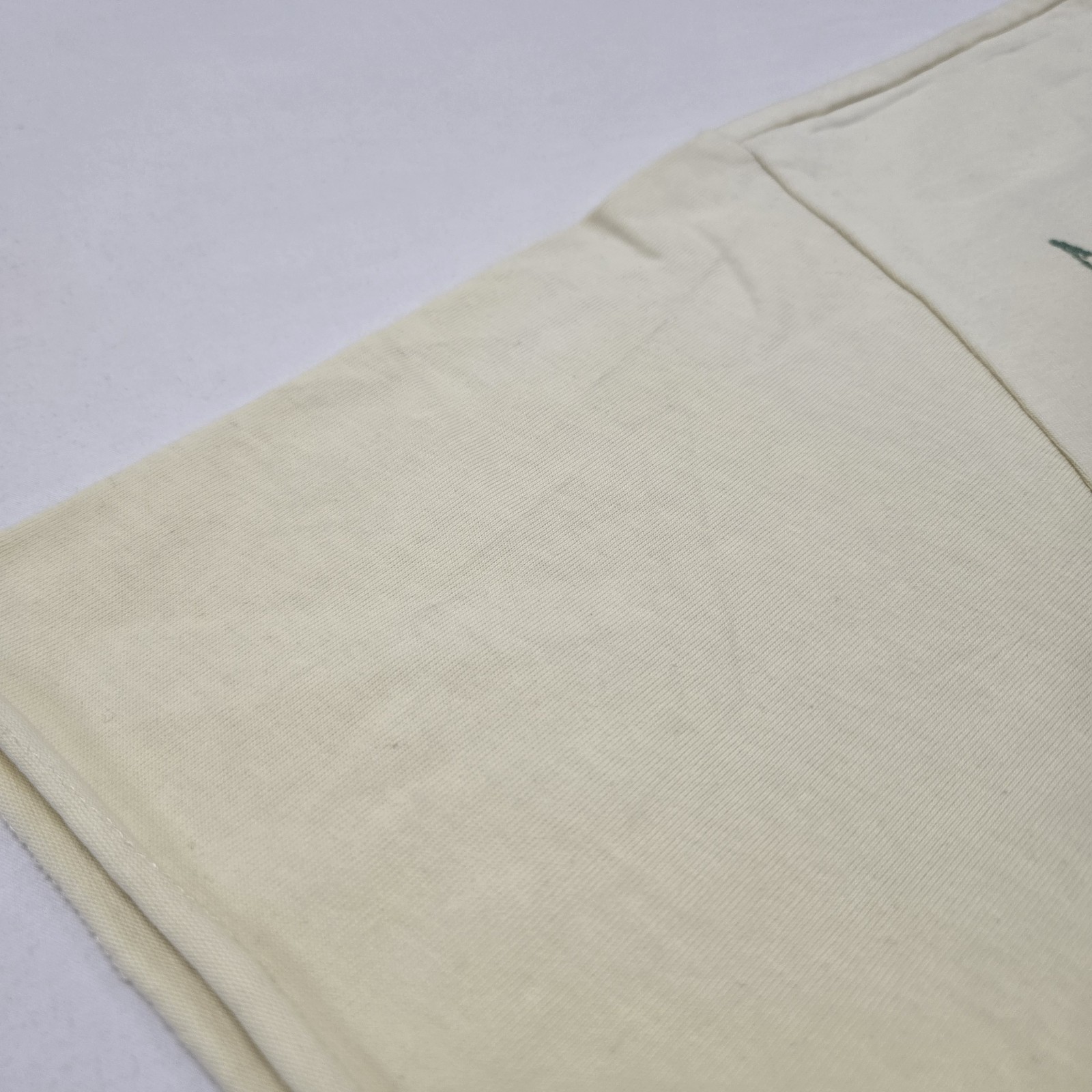 NWT Sz M Oversized* Paper Money 98&prime; Tour Rhinestone Graphic Tee Bone Beige Shirt