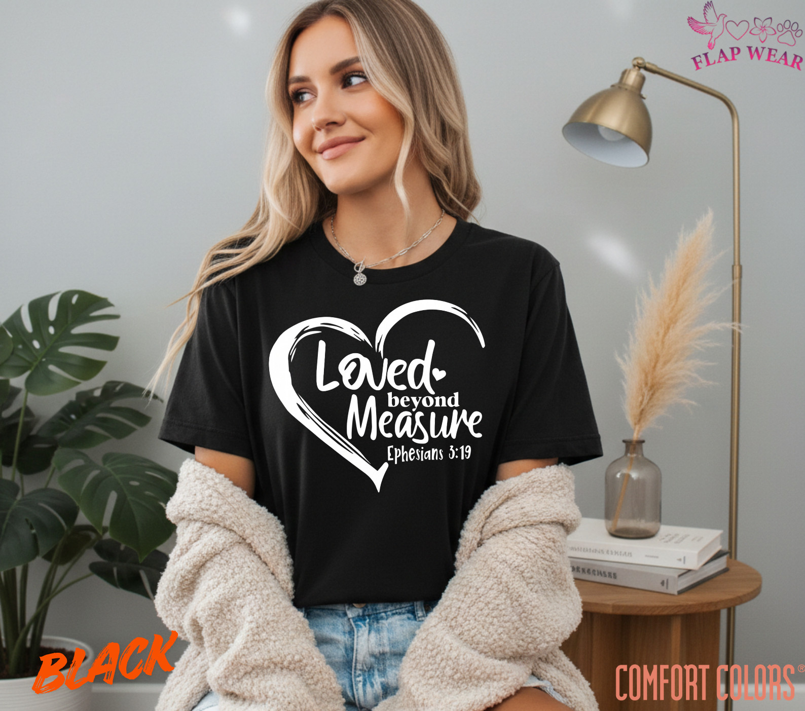 Unisex Loved Beyond Measure T shirt Men T shirt Women valanity Romantic