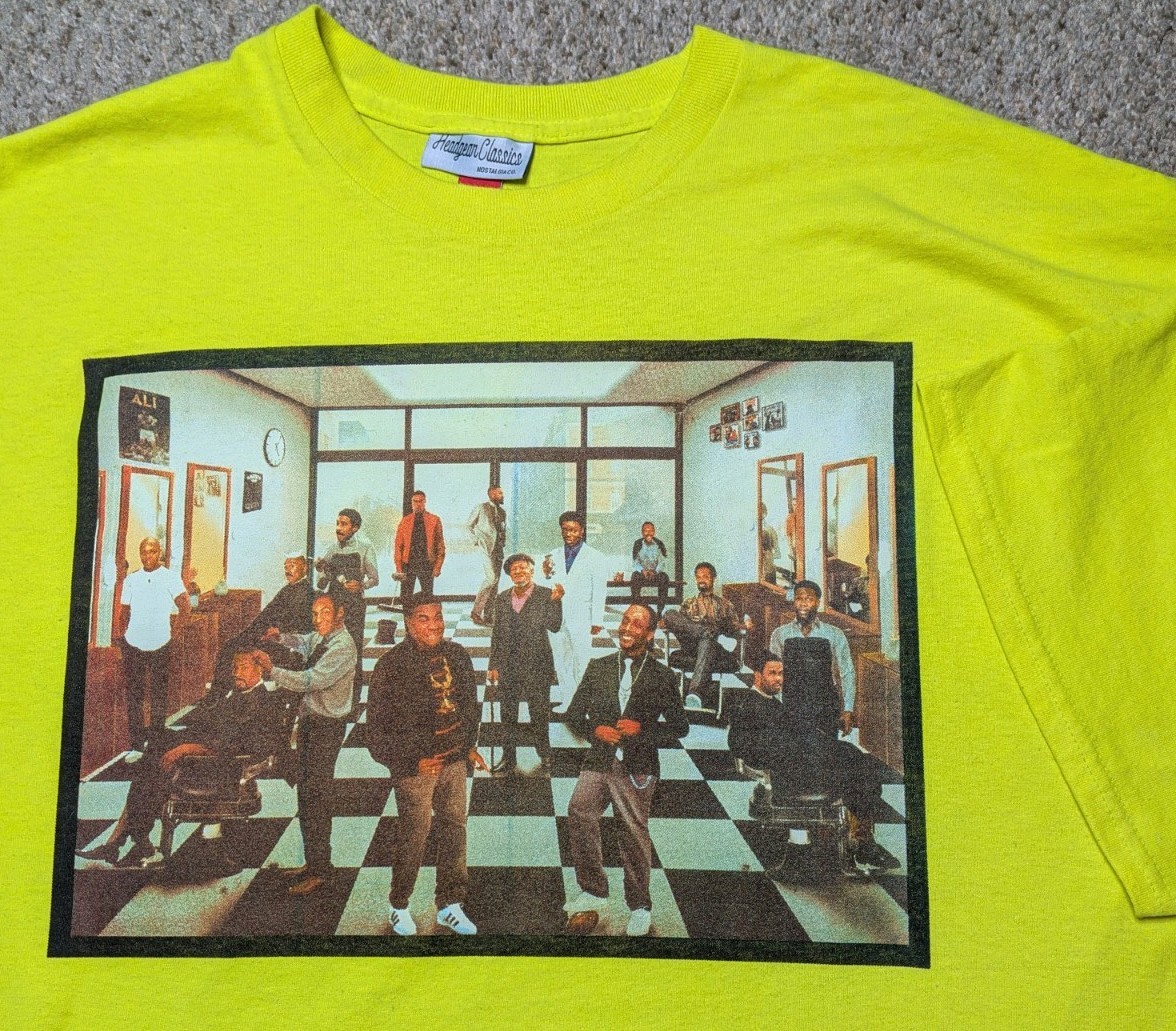 Headgear Classics Barbershop Legends T-Shirt 2XL Comedy Icons Graphic Tee