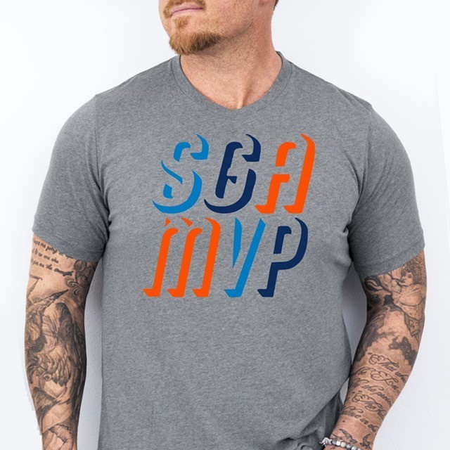 SGA, Oklahoma City Basketball themed Soft Ring Spun Cotton T-Shirt