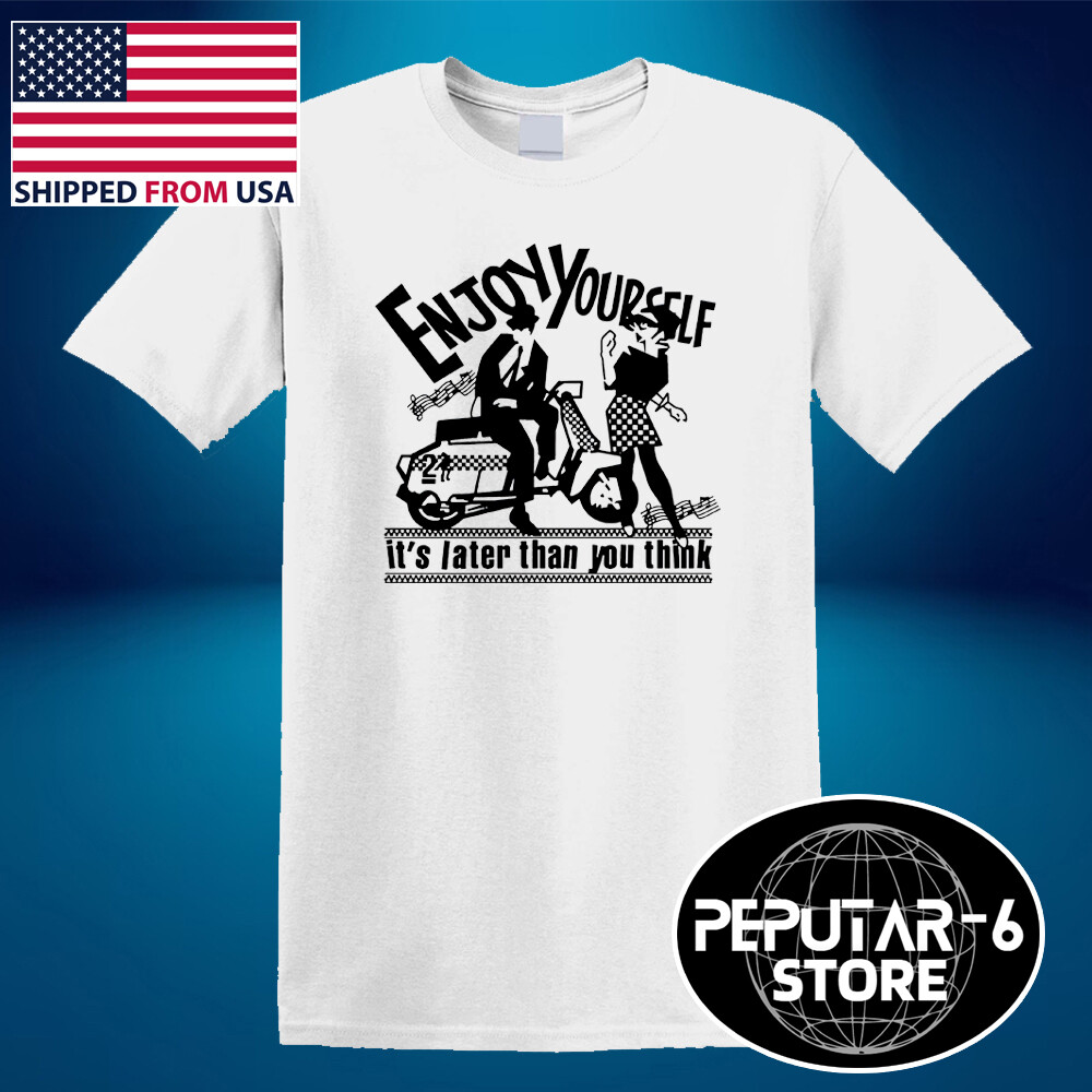 2Tone Enjoy Yourself Two Tone Records Men&rsquo;s White T-Shirt Size S-3XL