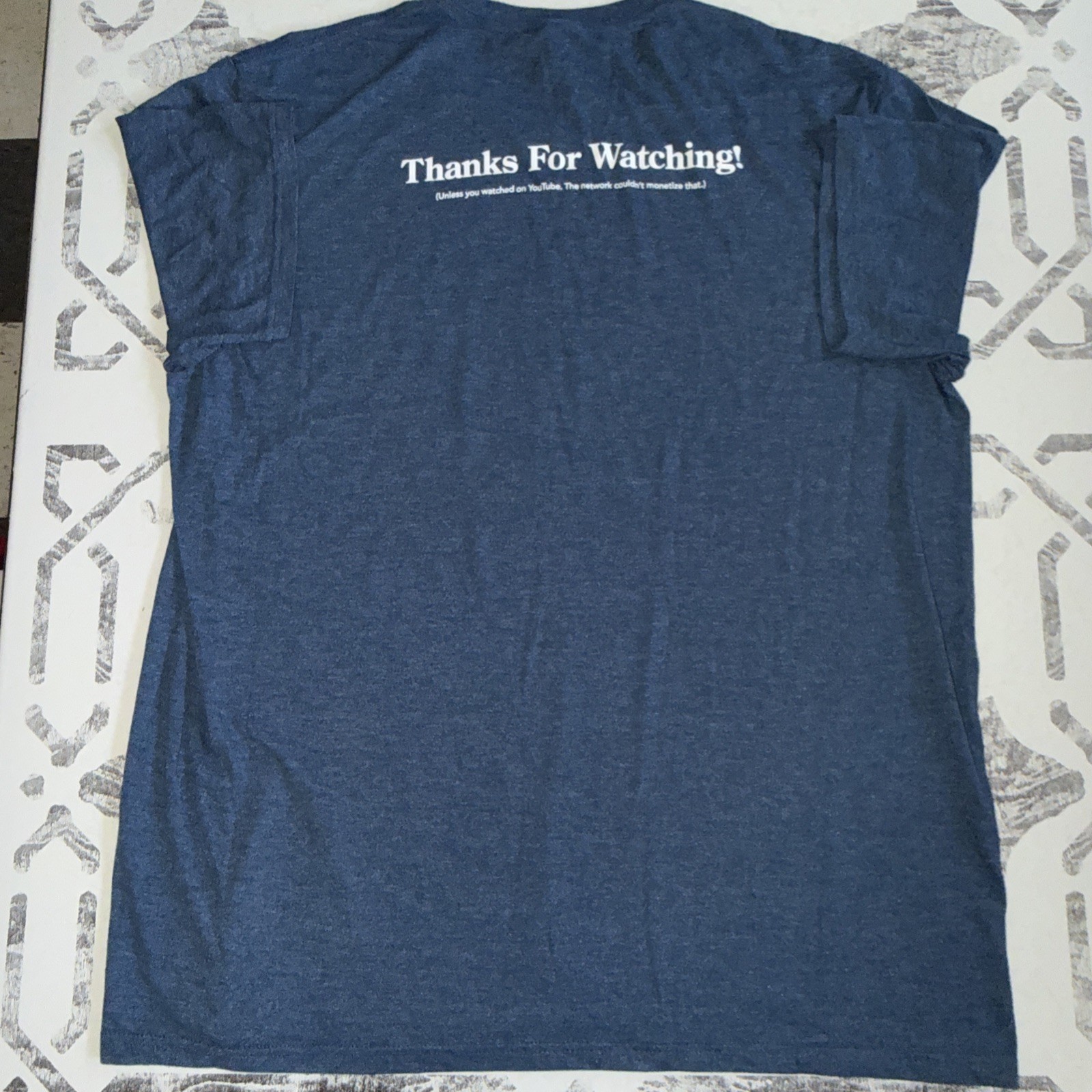 THE LAST SHOW WITH STEPHEN COLBERT Shirt XL Blue