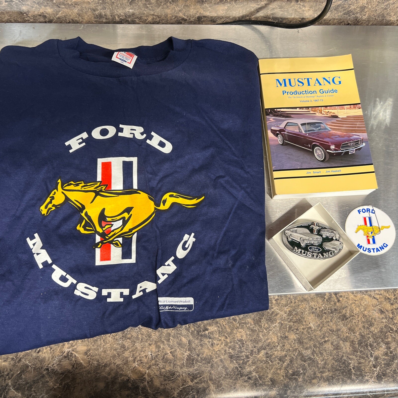 4 Ford Mustang Vintage Stuff, See Description