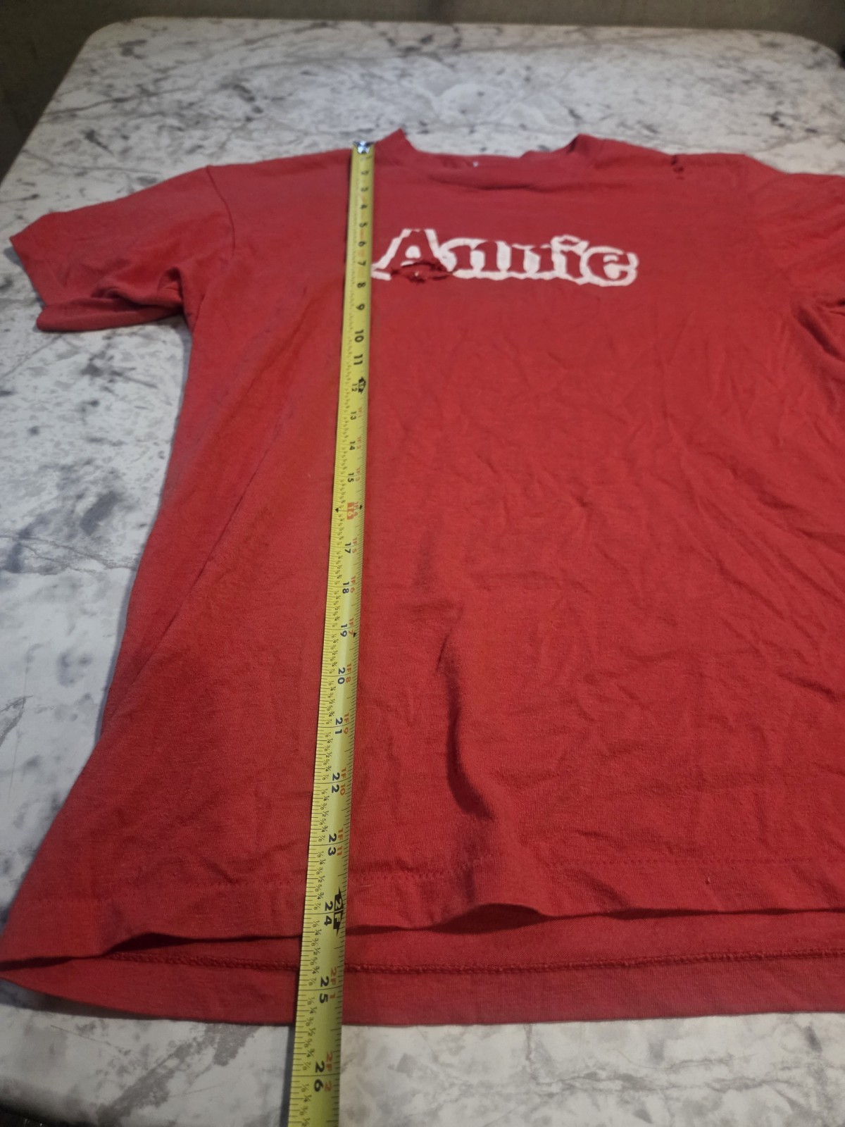 VTG Annie Broadway Musical Sz Medium Single Stitch Made in USA Thrashed
