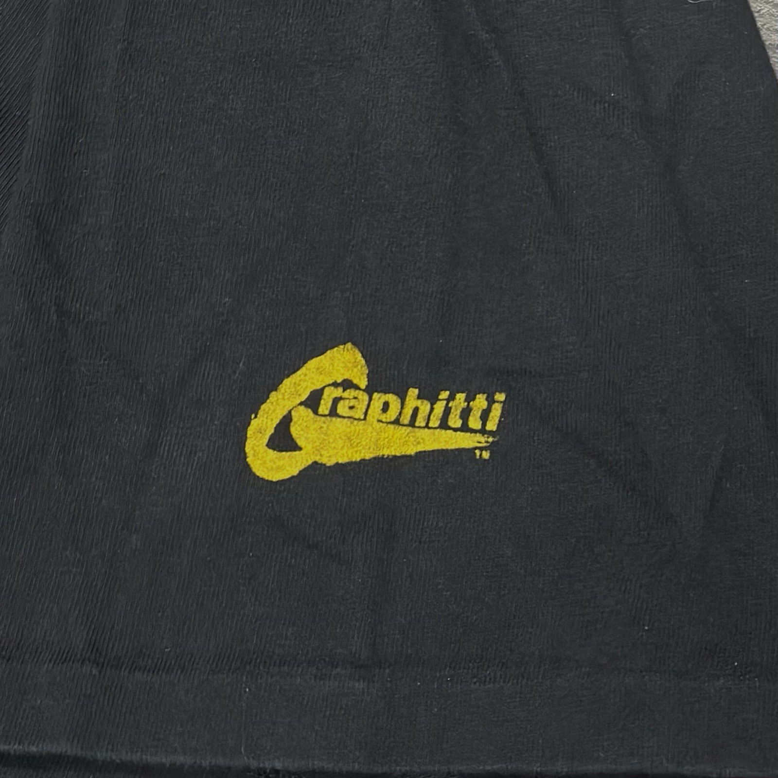 Vintage Batman Shirt Black Single Stitch Logo 90s Movie Made In USA Size XL