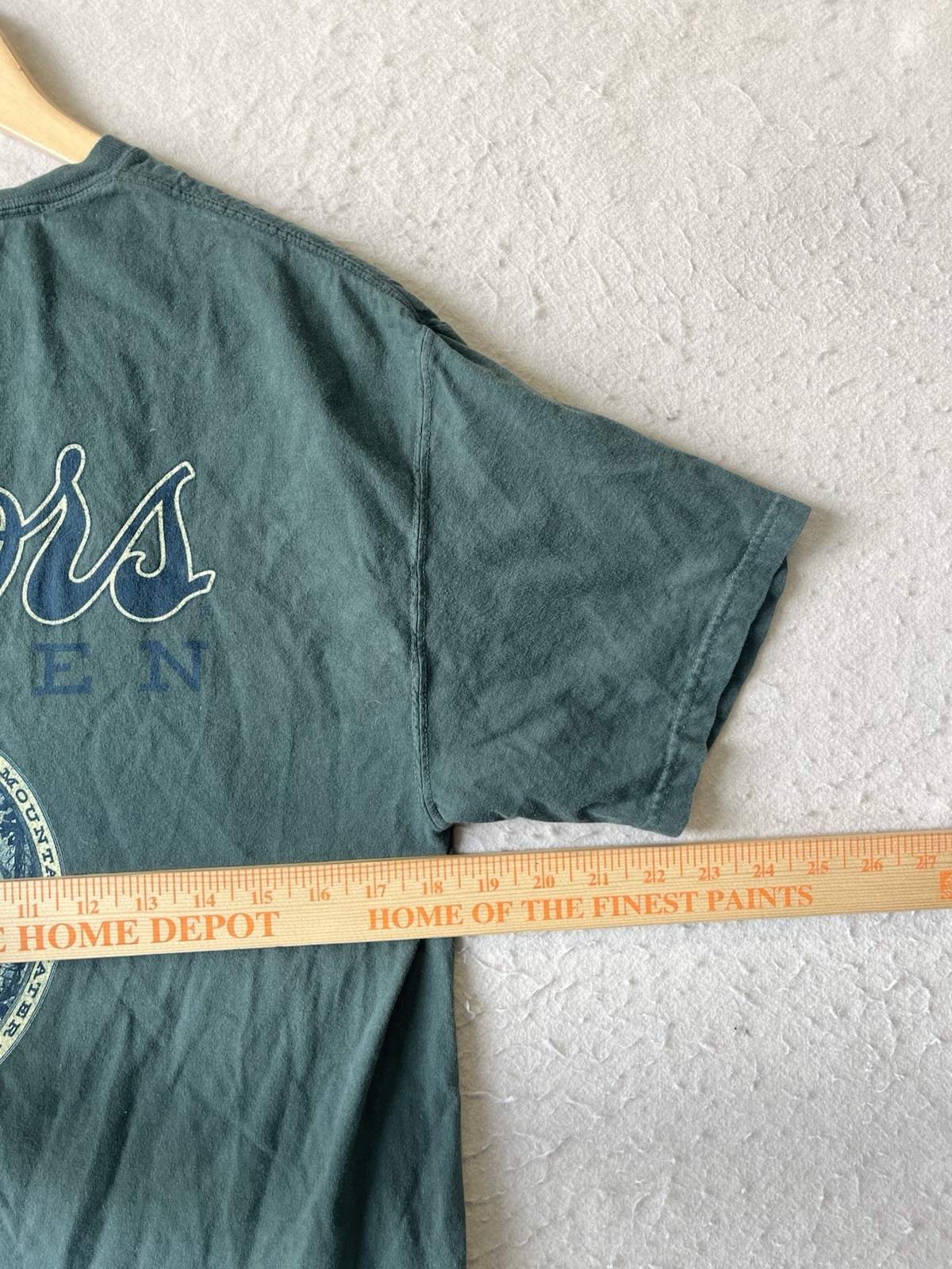 Vtg Coors Beer Golden Hunter Green T-Shirt Men&rsquo;s Size Medium
