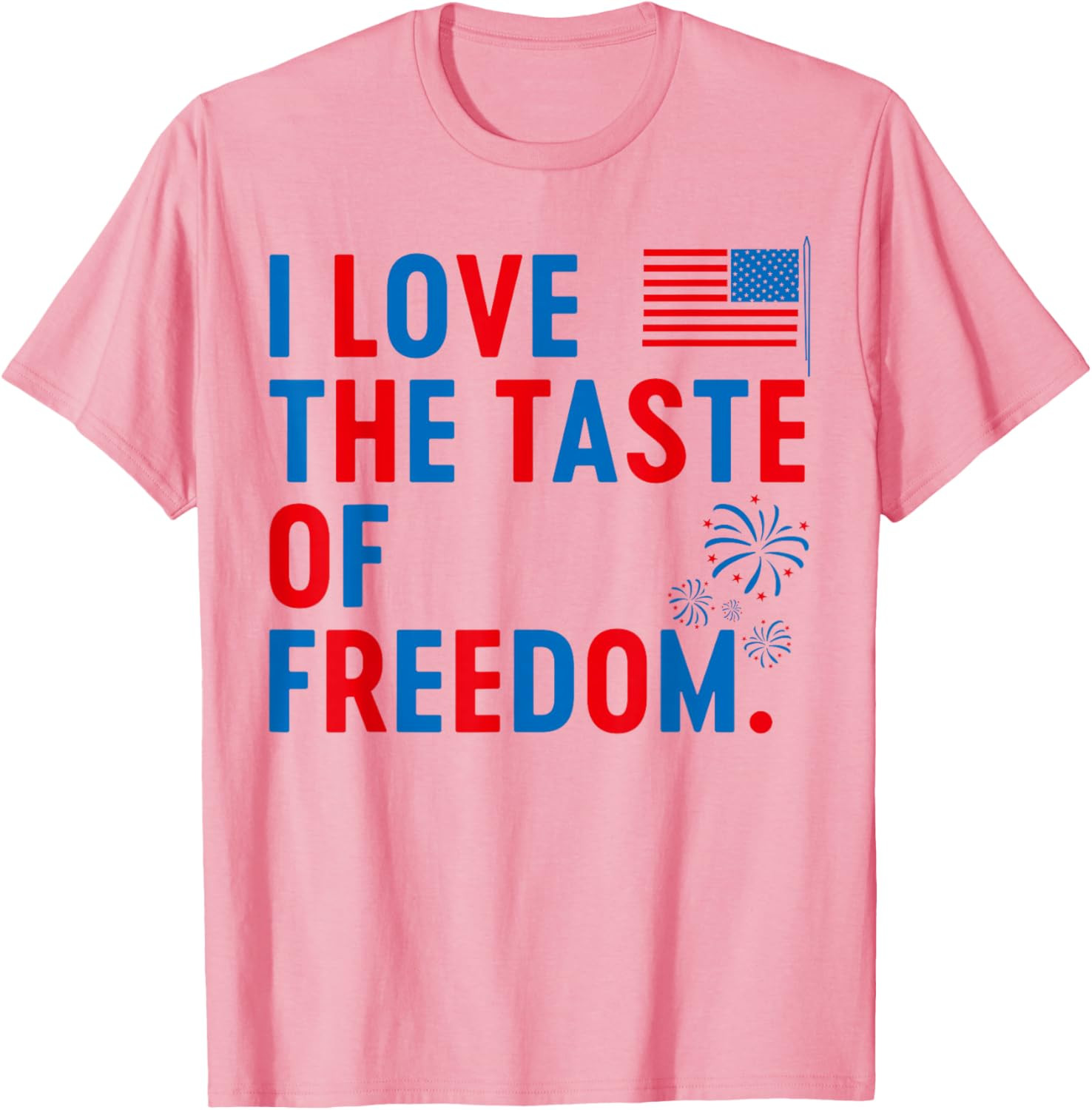 I Love The Taste of Freedom Shirt, Freedom Couple Matching T-Shirt