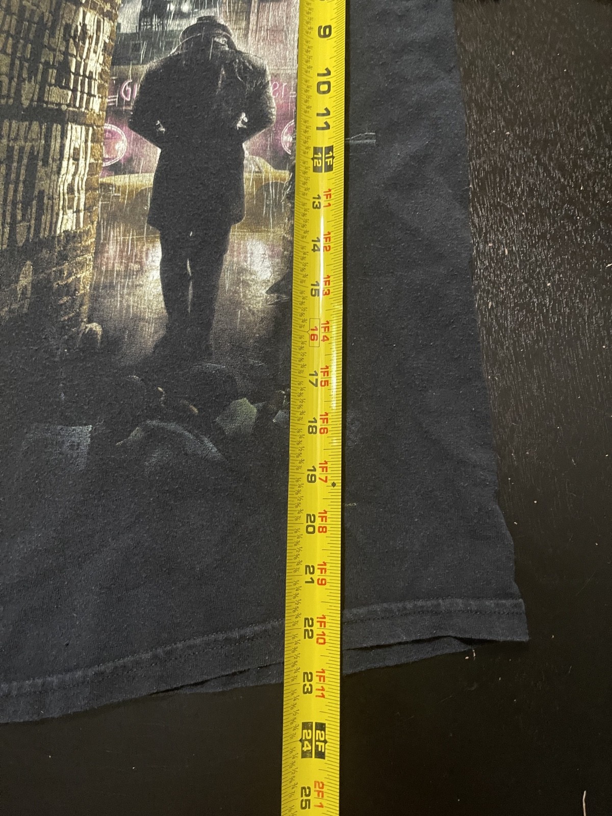 Watchmen Movie 2009 Rorschach Quote T-Shirt, Black, Size: Small