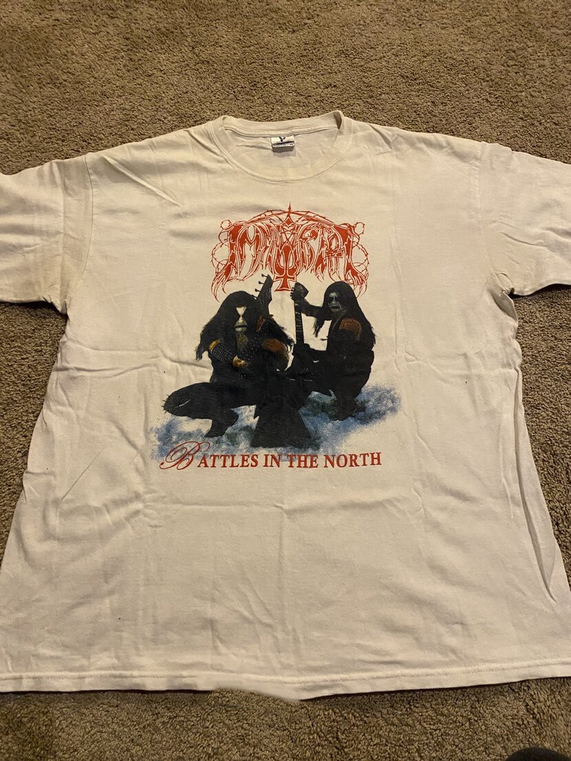 WHite Immortal Band Battles In The North Shirt Unisex Concert S-5XL LO527