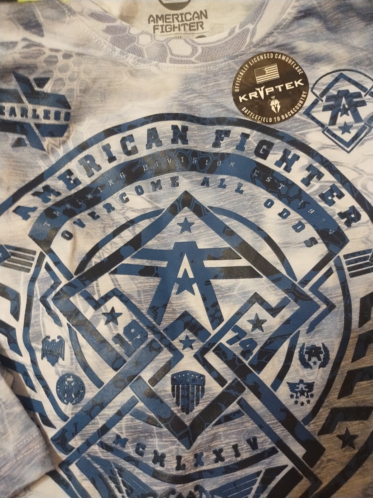 American Fighter Lot Of 5 Short Sleeve Shirt 3-4XL 2- 5XL MMA