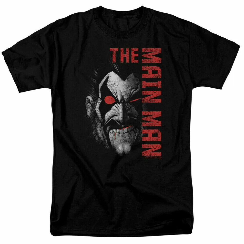 Lobo The Main Man T Shirt Hot Comic Book Tee Black
