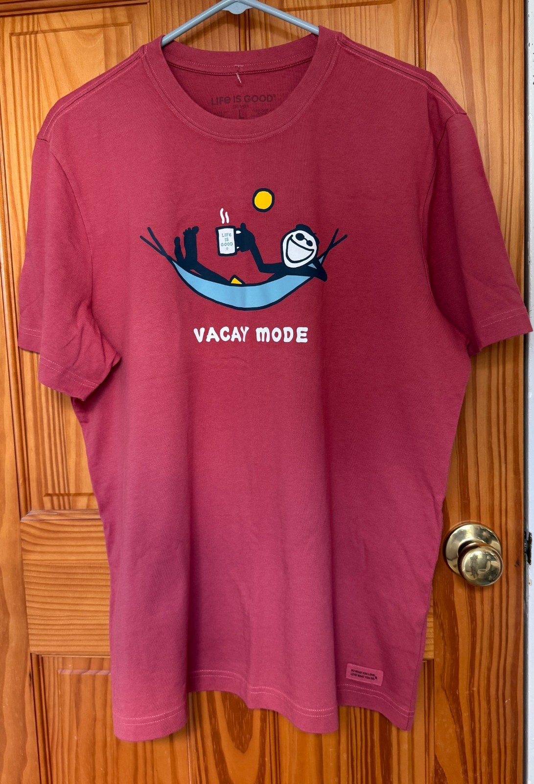 Life is Good Crusher Men&rsquo;s T-shirt Large « Vacay Mode » NWOT