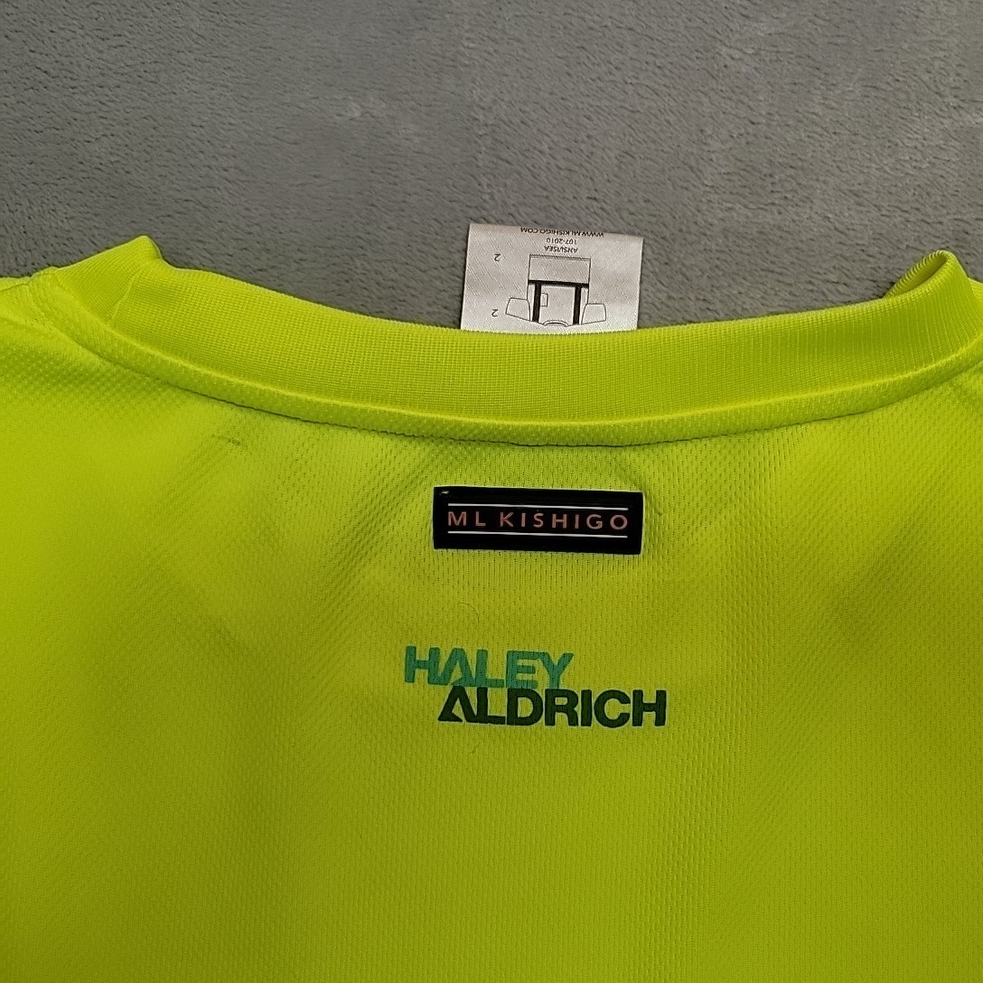 ML Kishigo Safety Shirt Mens XL Yellow Hi Vis Reflective ANSI 9110 Workwear