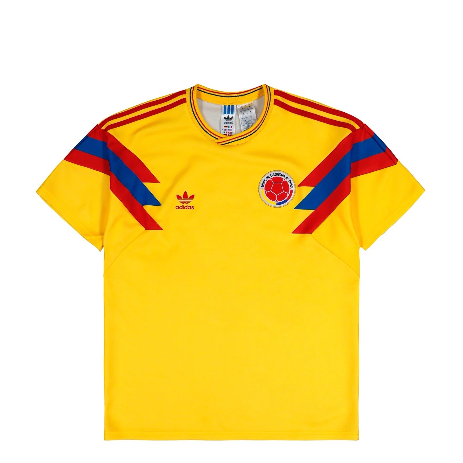 adidas Colombia National Team 1990 Away Jersey Gold JN3713 Size XL New Sealed