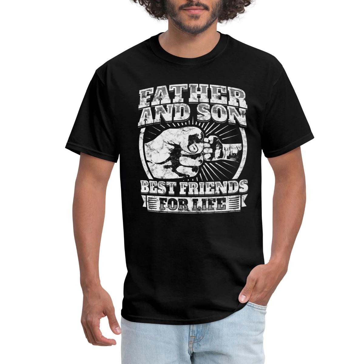 Father And Son Best Friends For Life Men&rsquo;s T-Shirt