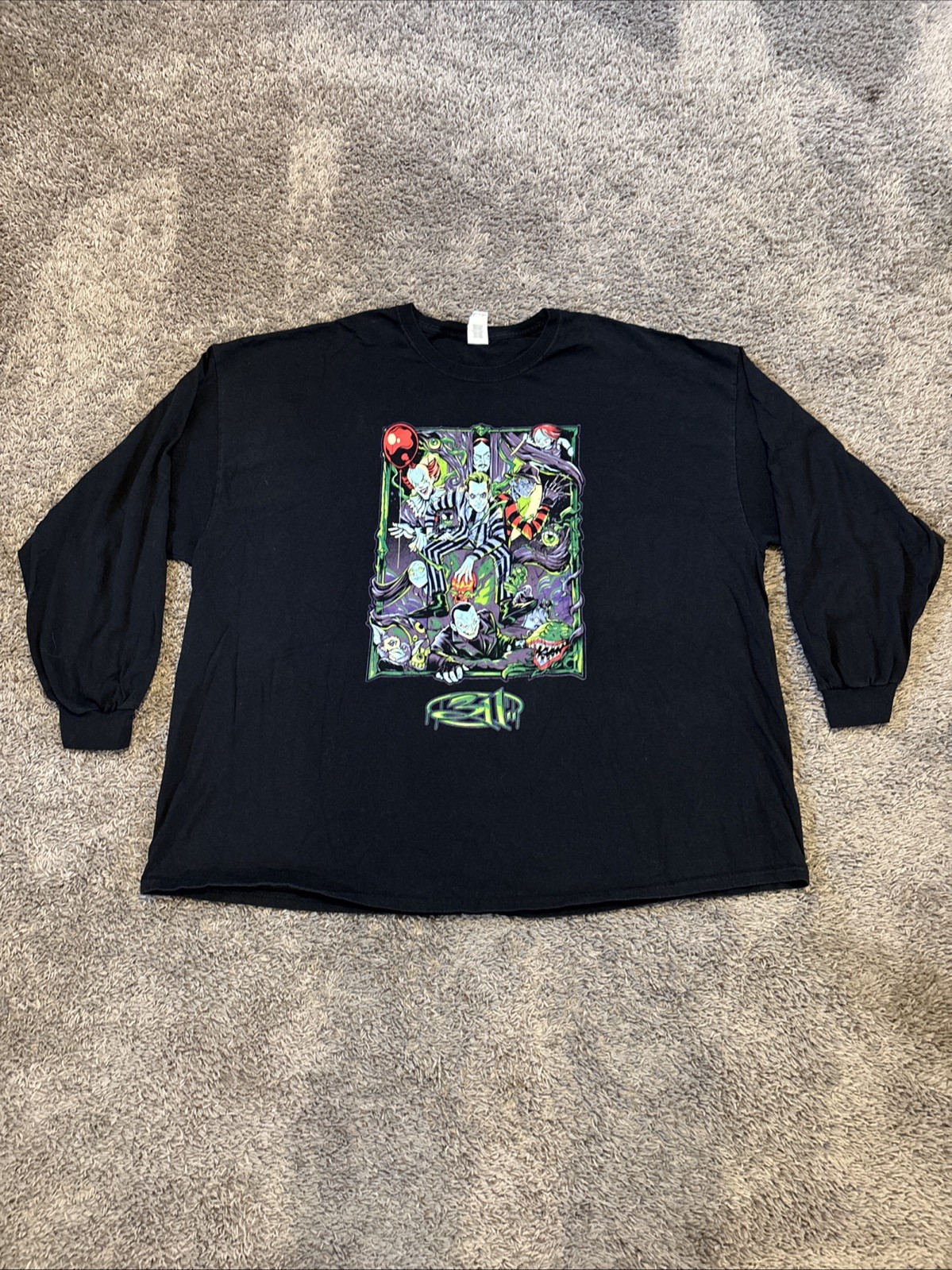 Vintage 311 Villains logo shirt Band Concert Tee 4XL Long Sleeve T Shirt