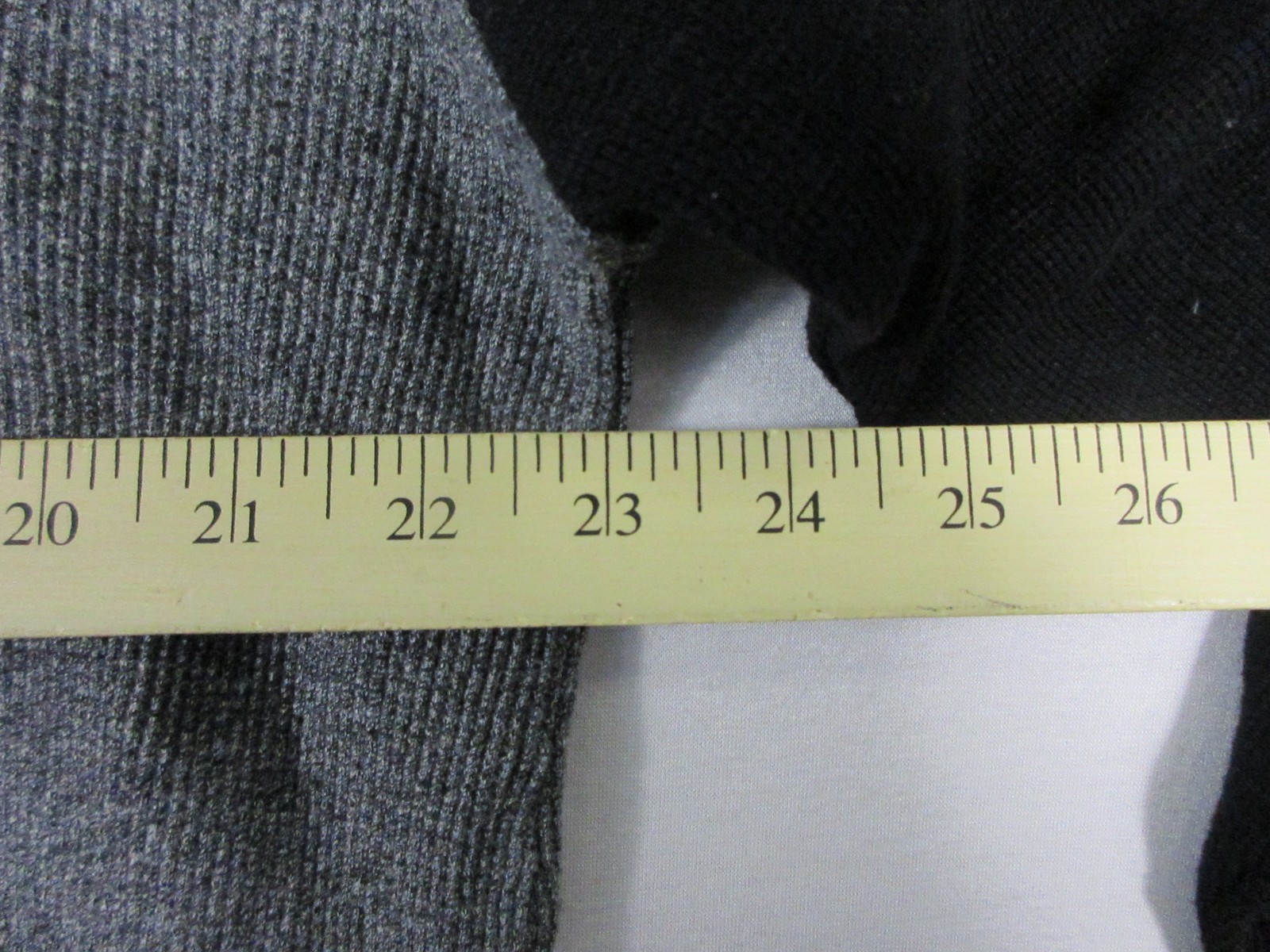 The Foundry Supply Co. Mens Pullover Thermal Shirt Long Sleeve Sz 2XL Black/Gray