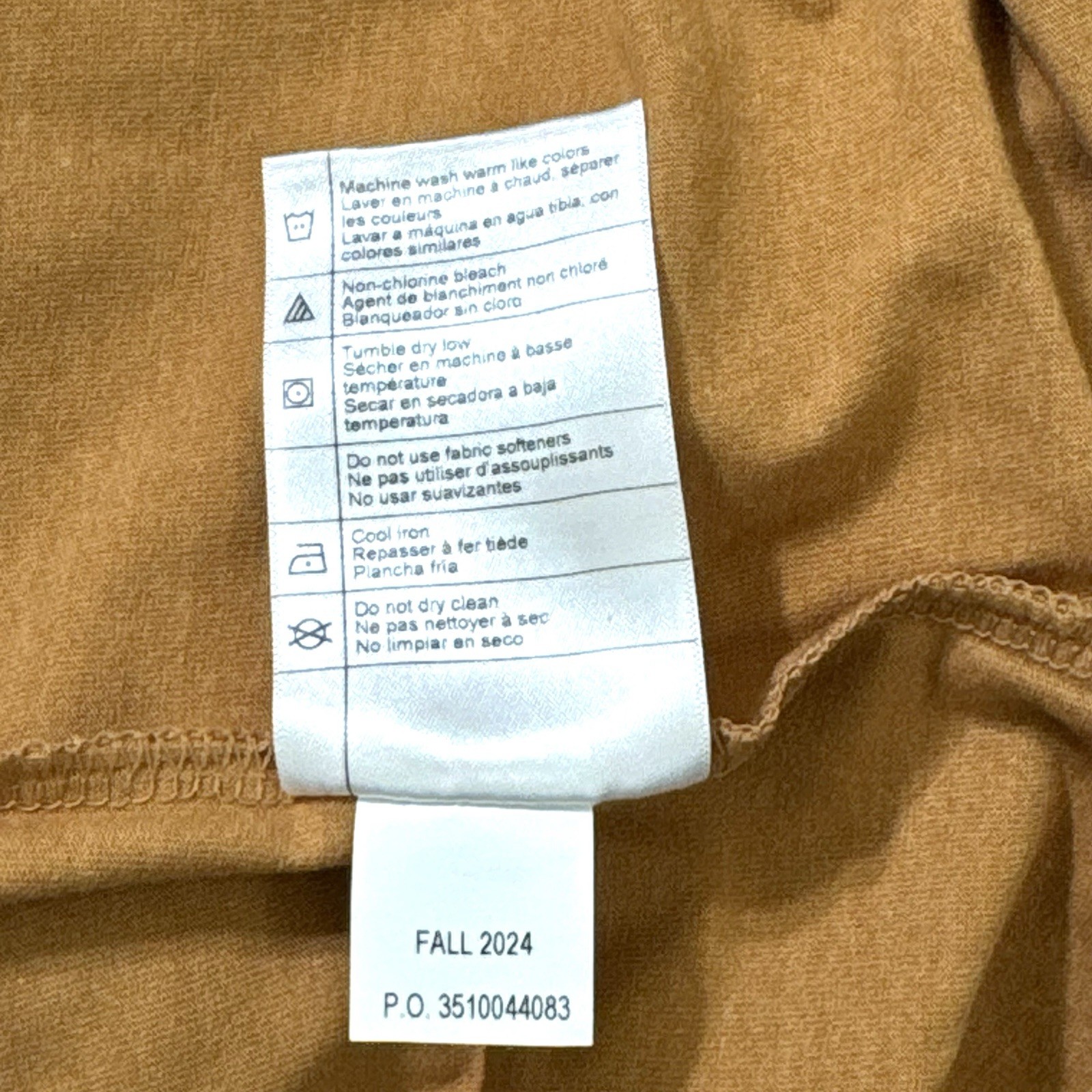 Carhartt Relaxed Fit Small Pocket T-Shirt Camo Logo Brown Short Sleeve Tee NWT