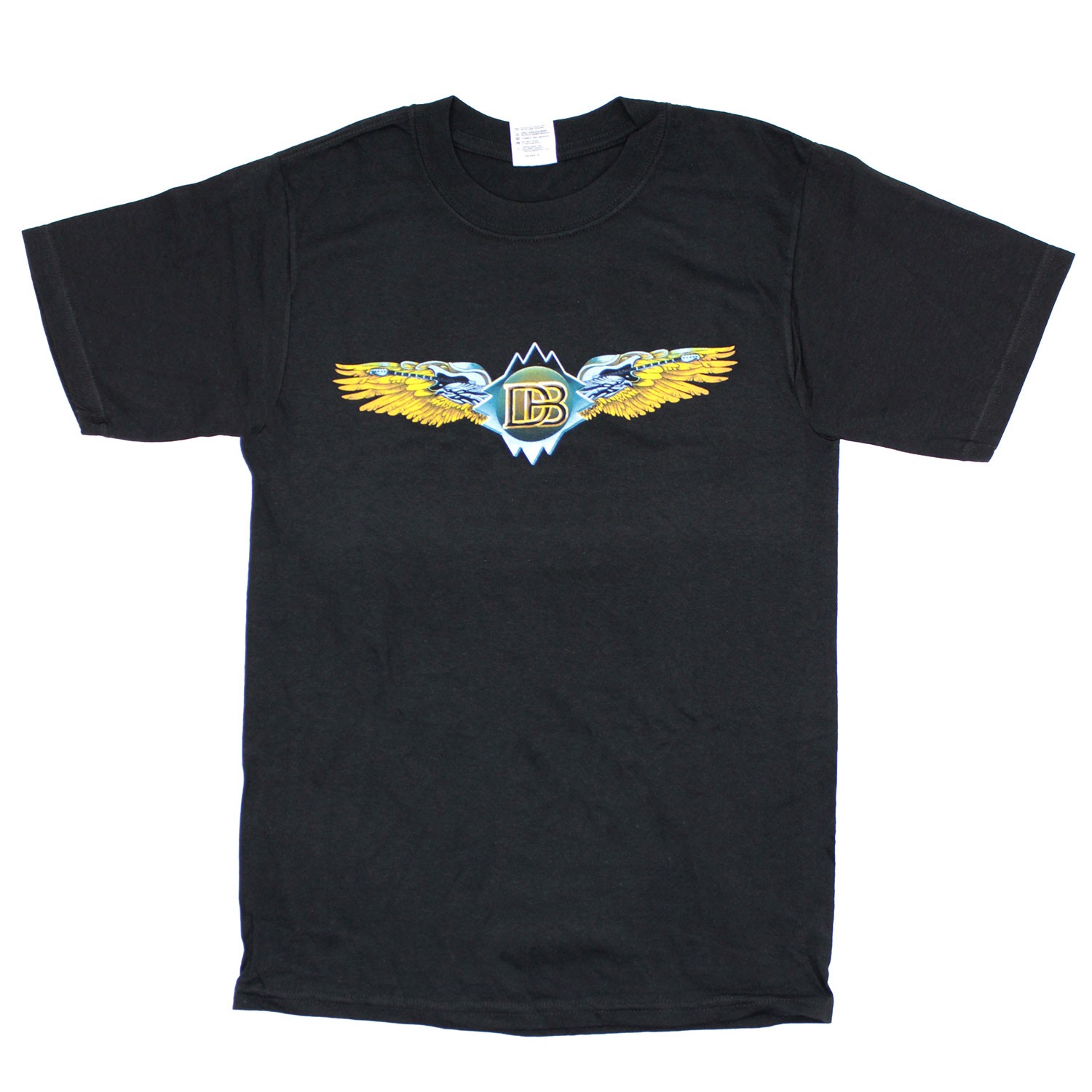 Men&rsquo;s Doobie Brothers Wings 2009 Tour Tee T-shirt Small Black