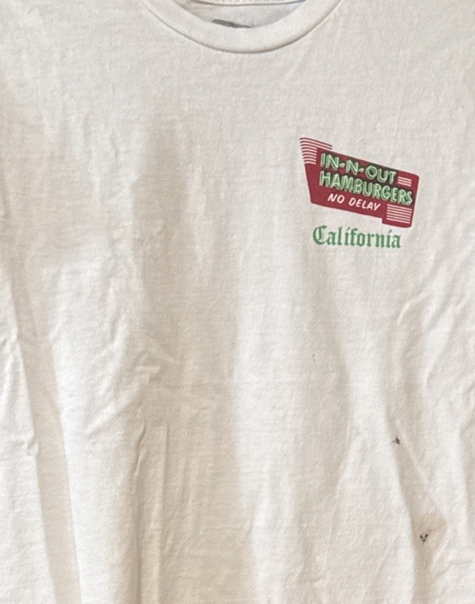 In-n-out Burger T Shirt Medium Adult Short sleeve 100% Cotton (see Description)