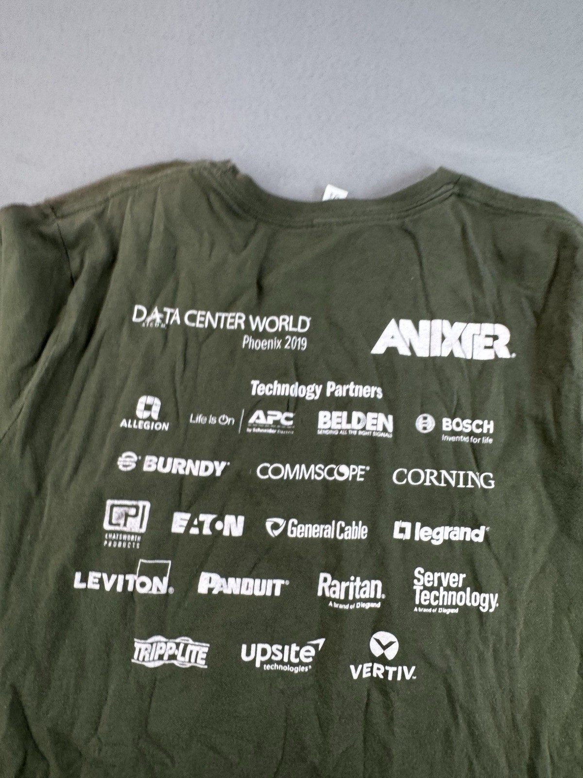 Stay Cool In The Desert T Shirt Mens Size Large Green Thermal Efficiency Anixter