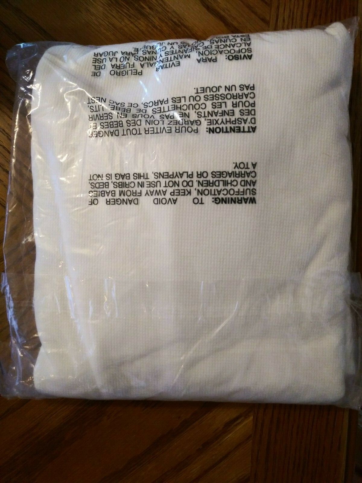 Marky G 2pk Size L White Long Sleeve T-Shirts Crew Neck
