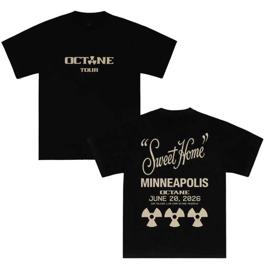 Don Toliver Merch – Octane Sweet Home Minneapolis On June 20, 2026 T-Shirt