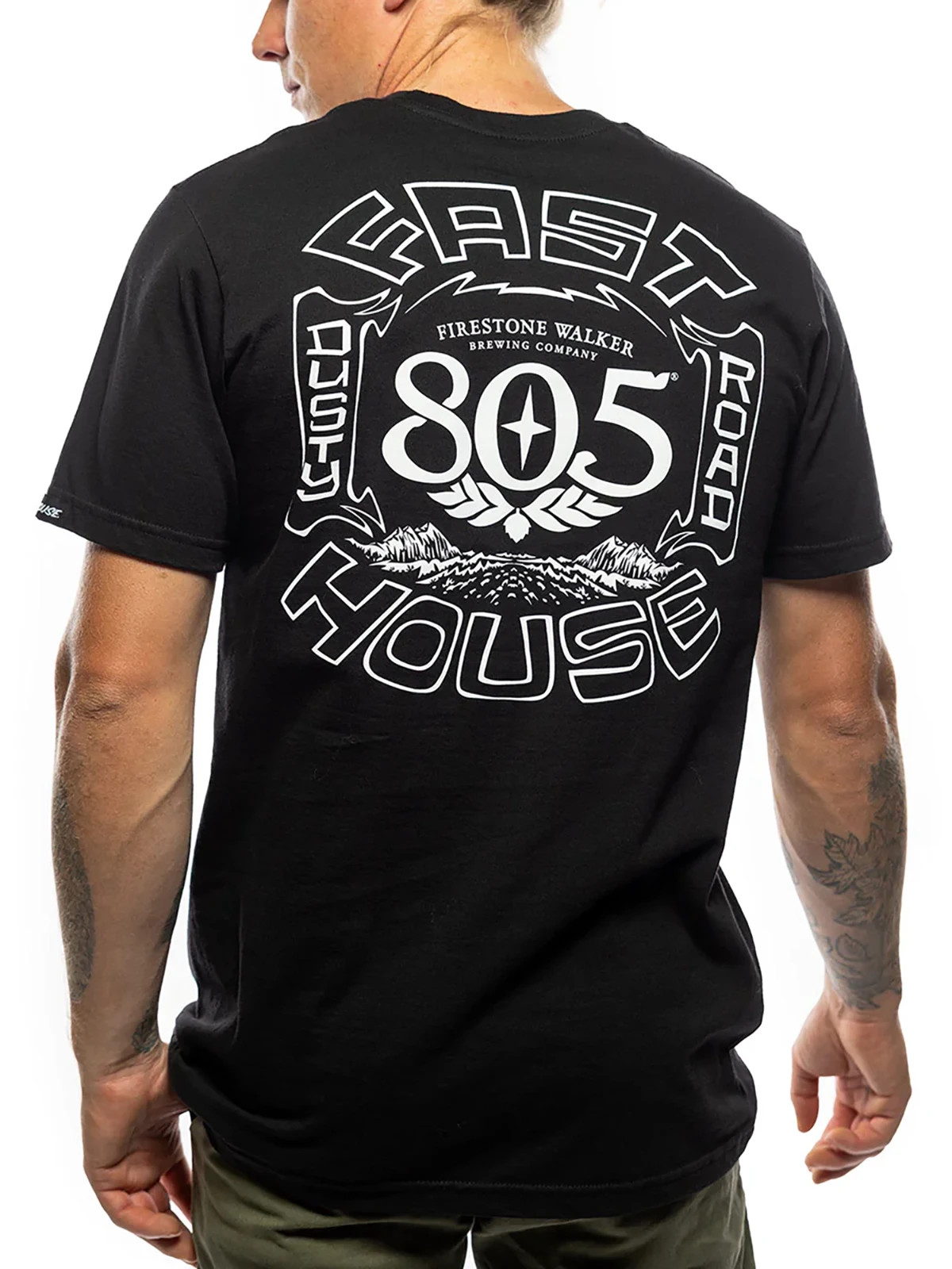 Fasthouse Men&rsquo;s 805 Roam Short Sleeve Midweight T-shirt Motocross Logo FH Tee