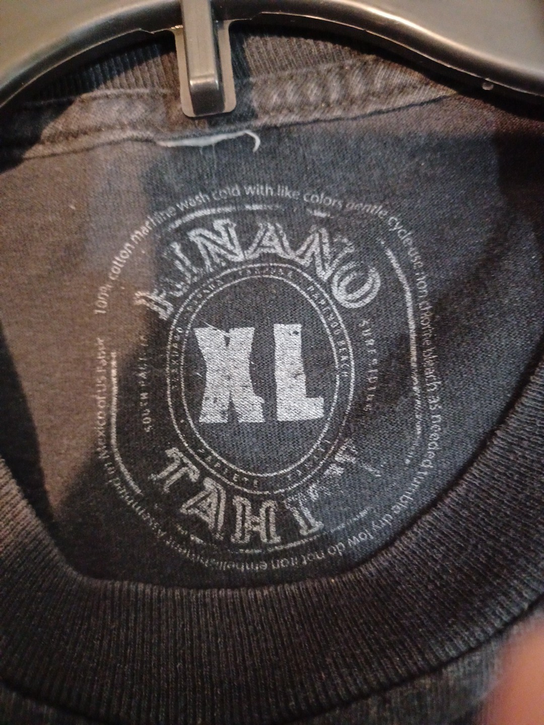 Hinano Tahiti Surfriding Black XL Tshirt