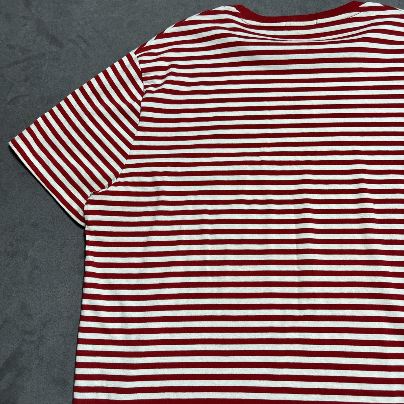 Polo Ralph Lauren Shirt Men&rsquo;s XL Red White Custom Fit Slim Where’s Waldo