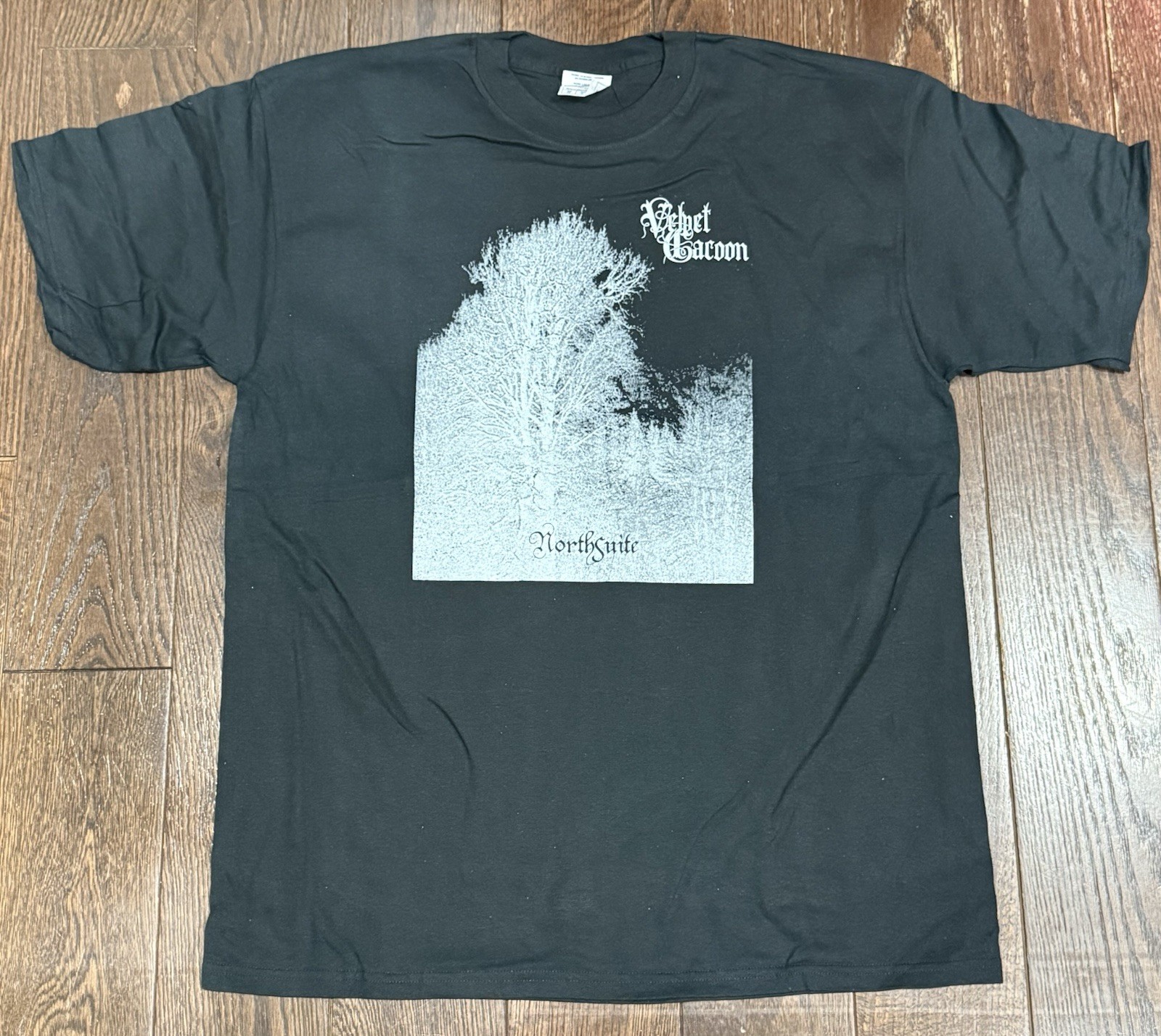 Official VELVET CACOON NORTHSUITE Black Metal Shirt Import Fmp666 NOS / NEW