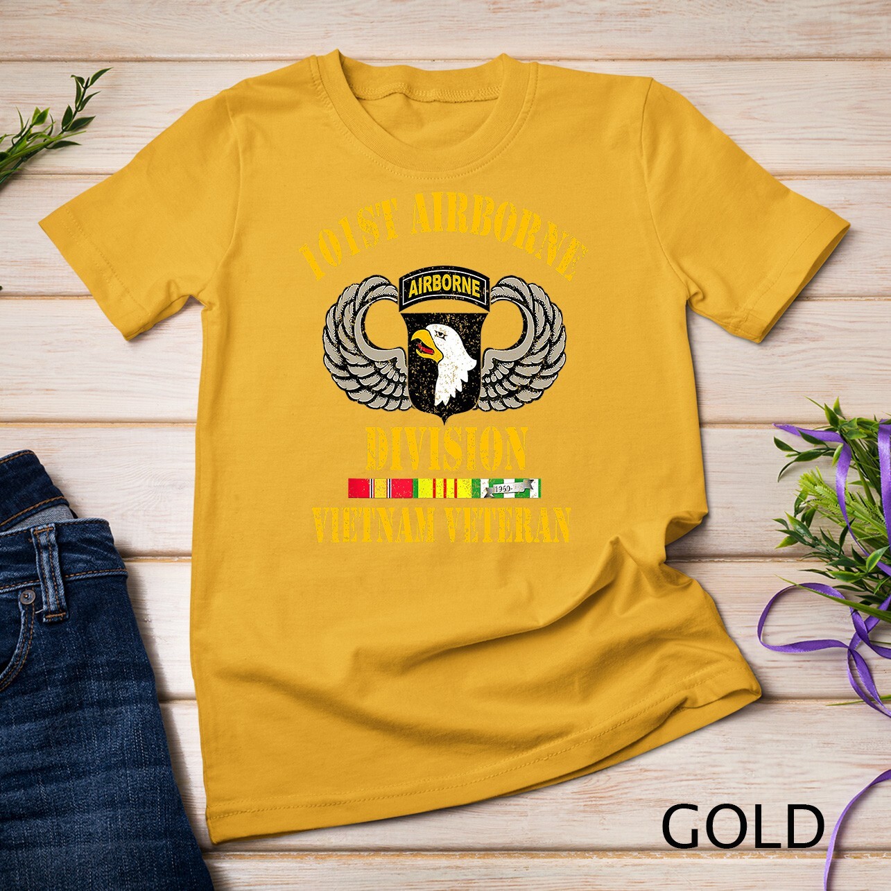 101st Airborne Division Vietnam Veteran Tshirt, Veterans Day Unisex T-shirt