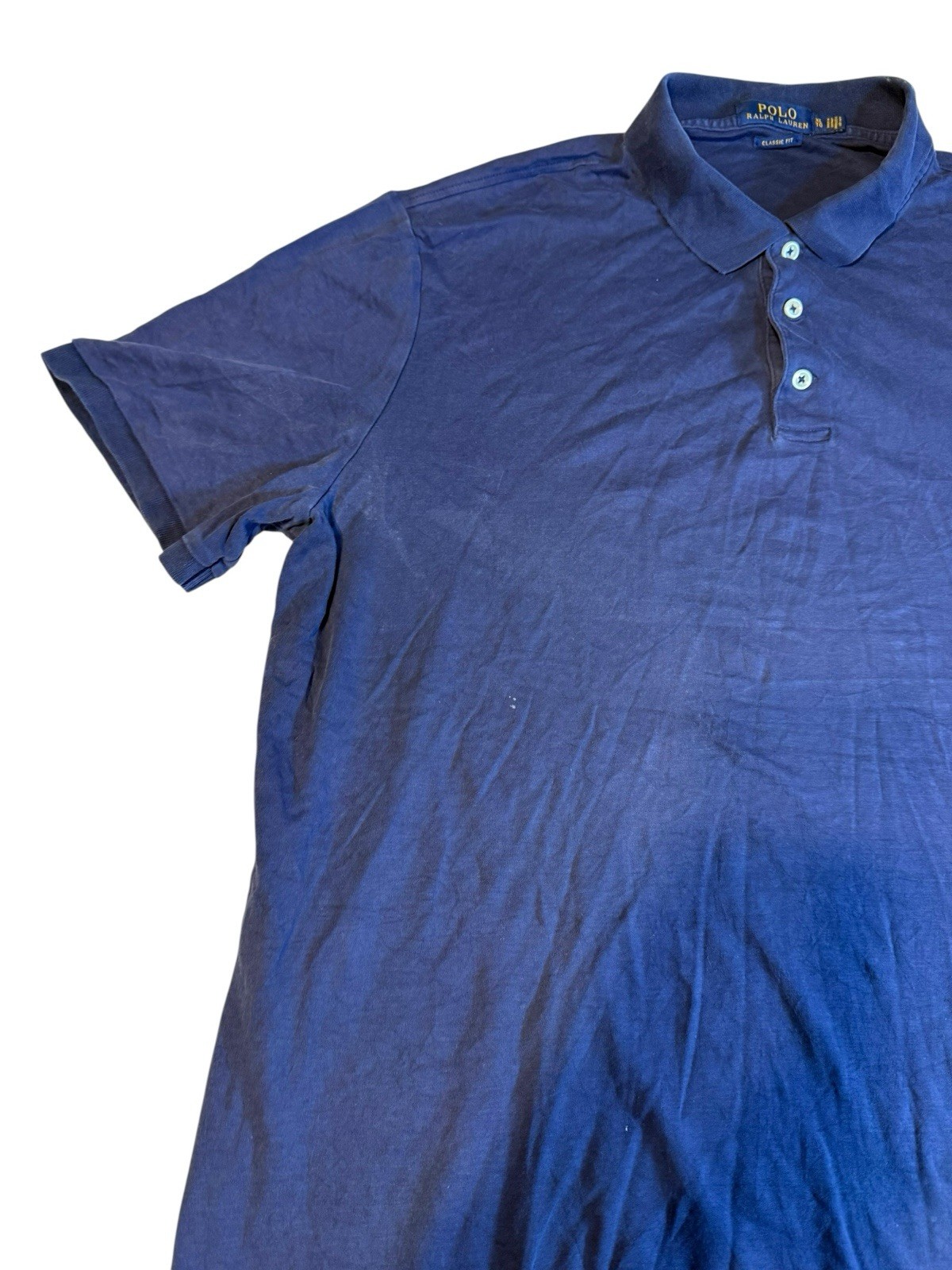 Polo Ralph Lauren, Polo, Size: XL, CLASSIC FIT, Blue, Print, Men&rsquo;s T86