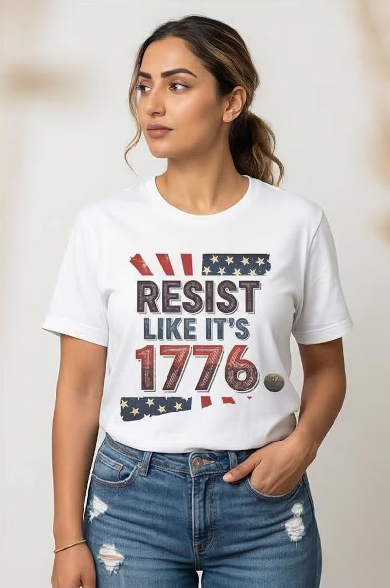 Resist Like Its Patriotic Comfort Tee