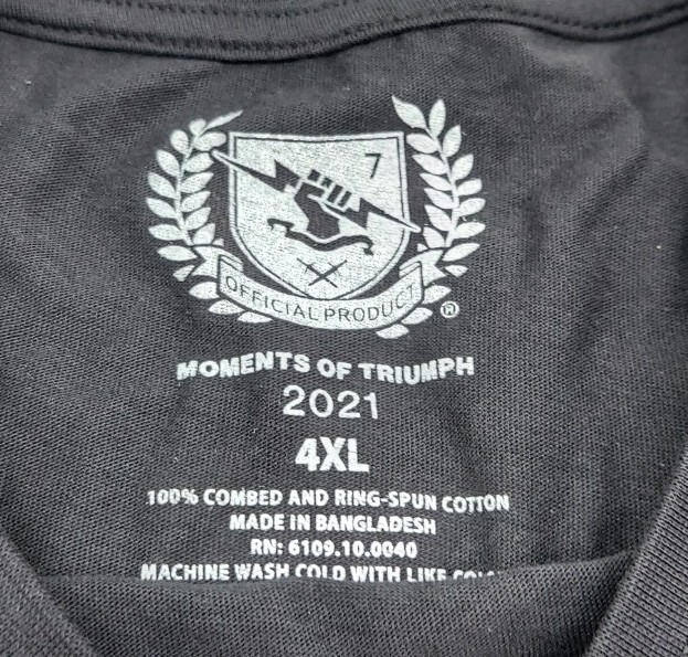 Destiny 2 Bungie Rewards Moments of Triumph 2021 Shirt 2XL Extra Extra Large