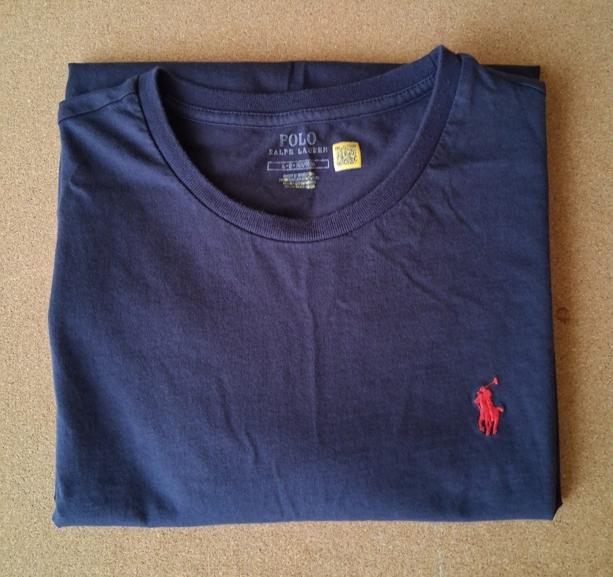 Polo Ralph Lauren Men’s Dark Blue Crewneck Tee Size L Classic Fit Shirt