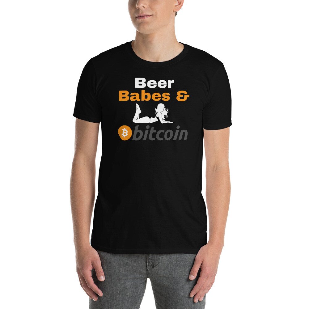 Beer Babes and Bitcoin, Unisex, Bitcoin Crypto, Funny Bitcoin Blockchain