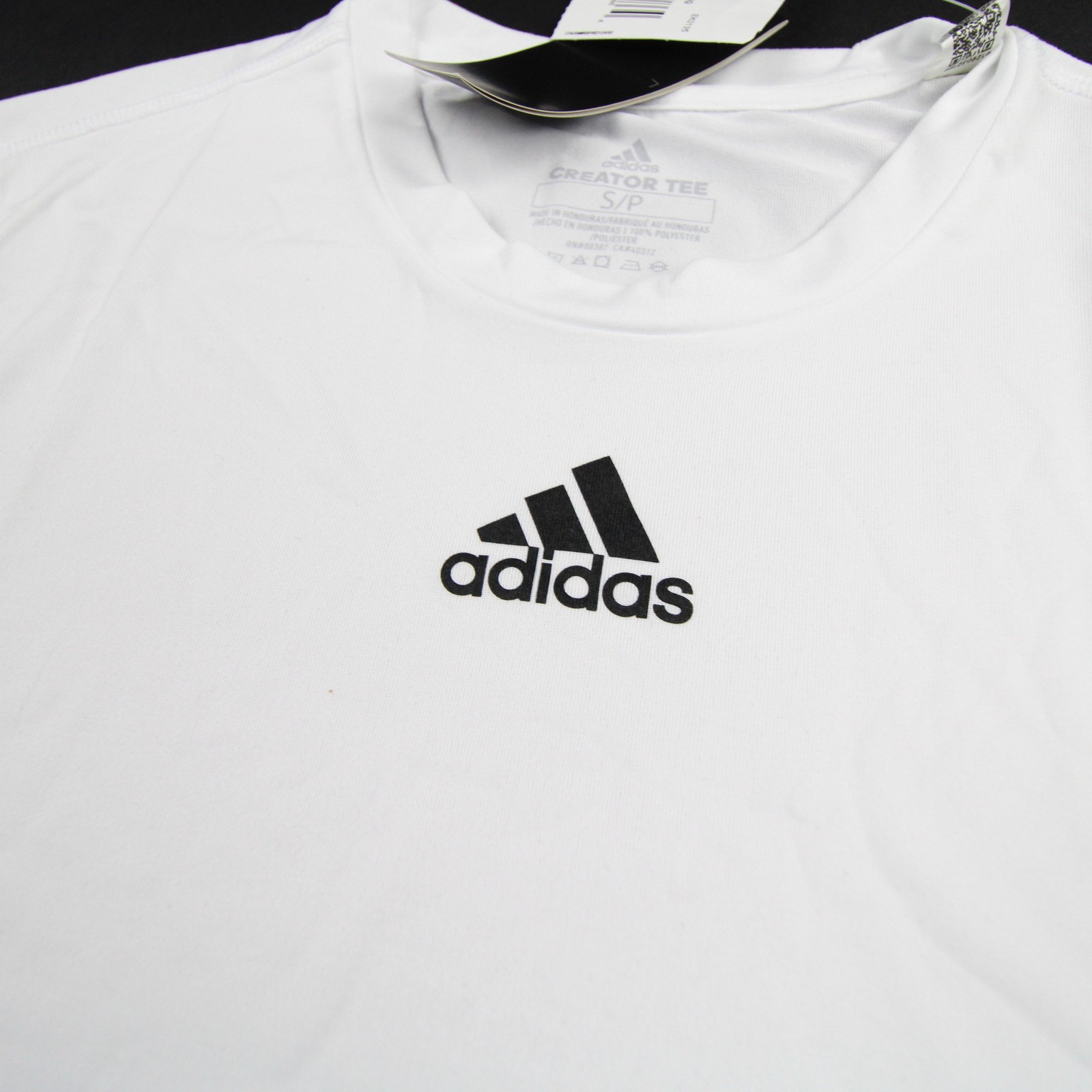 adidas Creator Long Sleeve Shirt Men&rsquo;s White New with Tags S