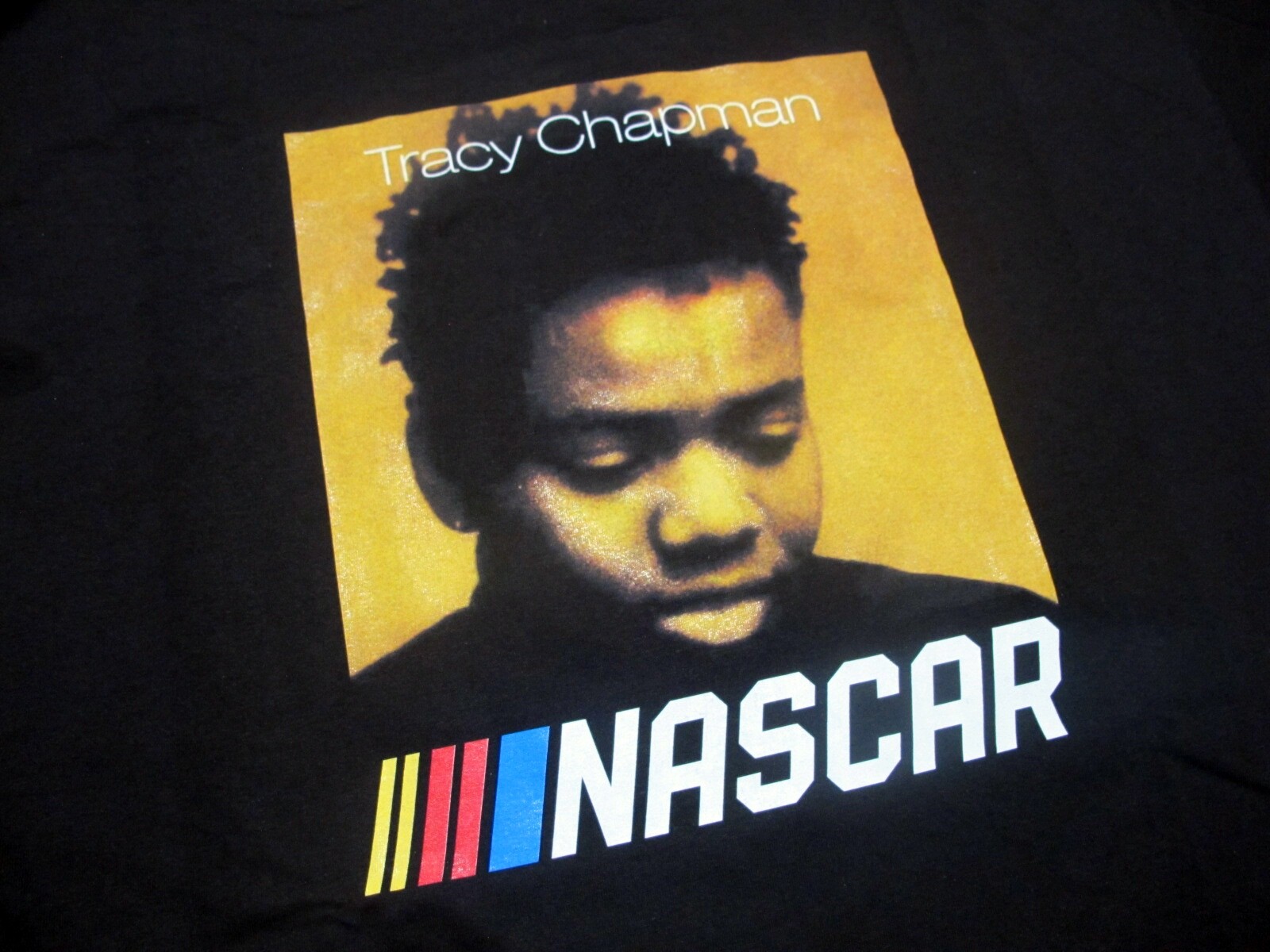 Meth Syndicate Tracy Chapman Nascar Fast Car men&rsquo;s t-shirt XXL American Apparel