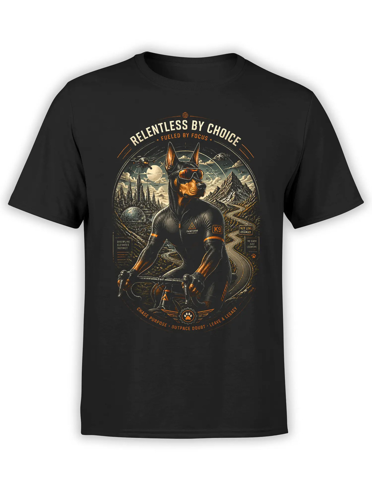 Relentless Rider Doberman T-Shirt | Unisex