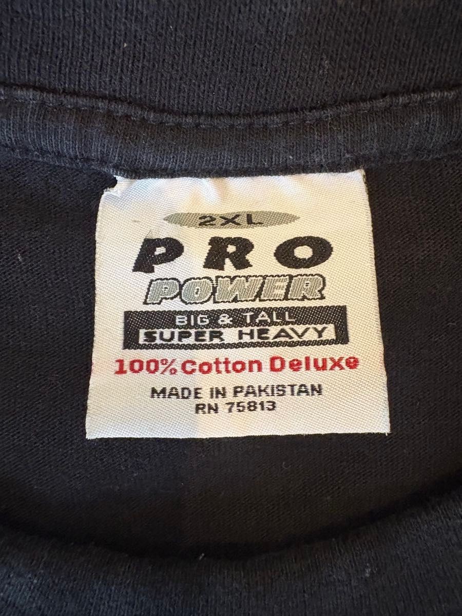[Rare 2XL] Vintage 2Pac Pro Power T-Shirt – Embroidered Logo – Oversized Fit