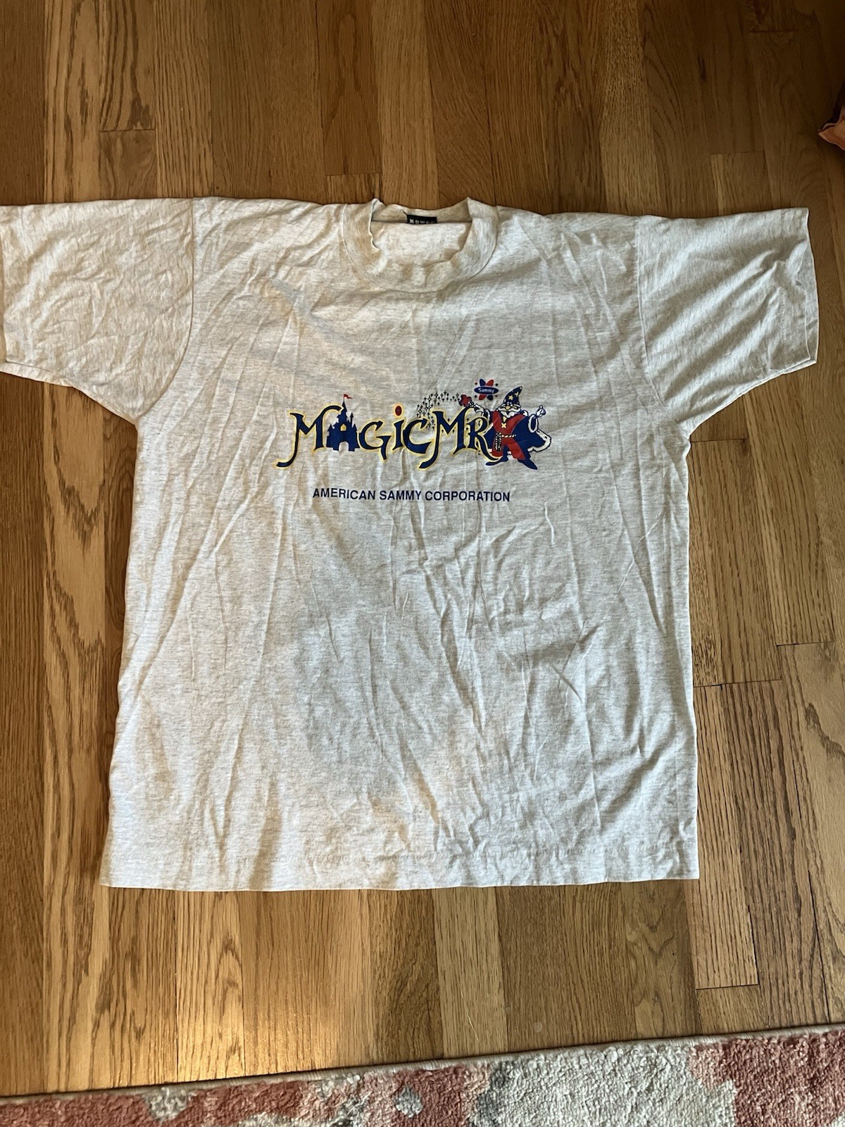 Magic Mr X Promo Arcade Shirt Vintage 1994 Large American Sammy Video Game Tee