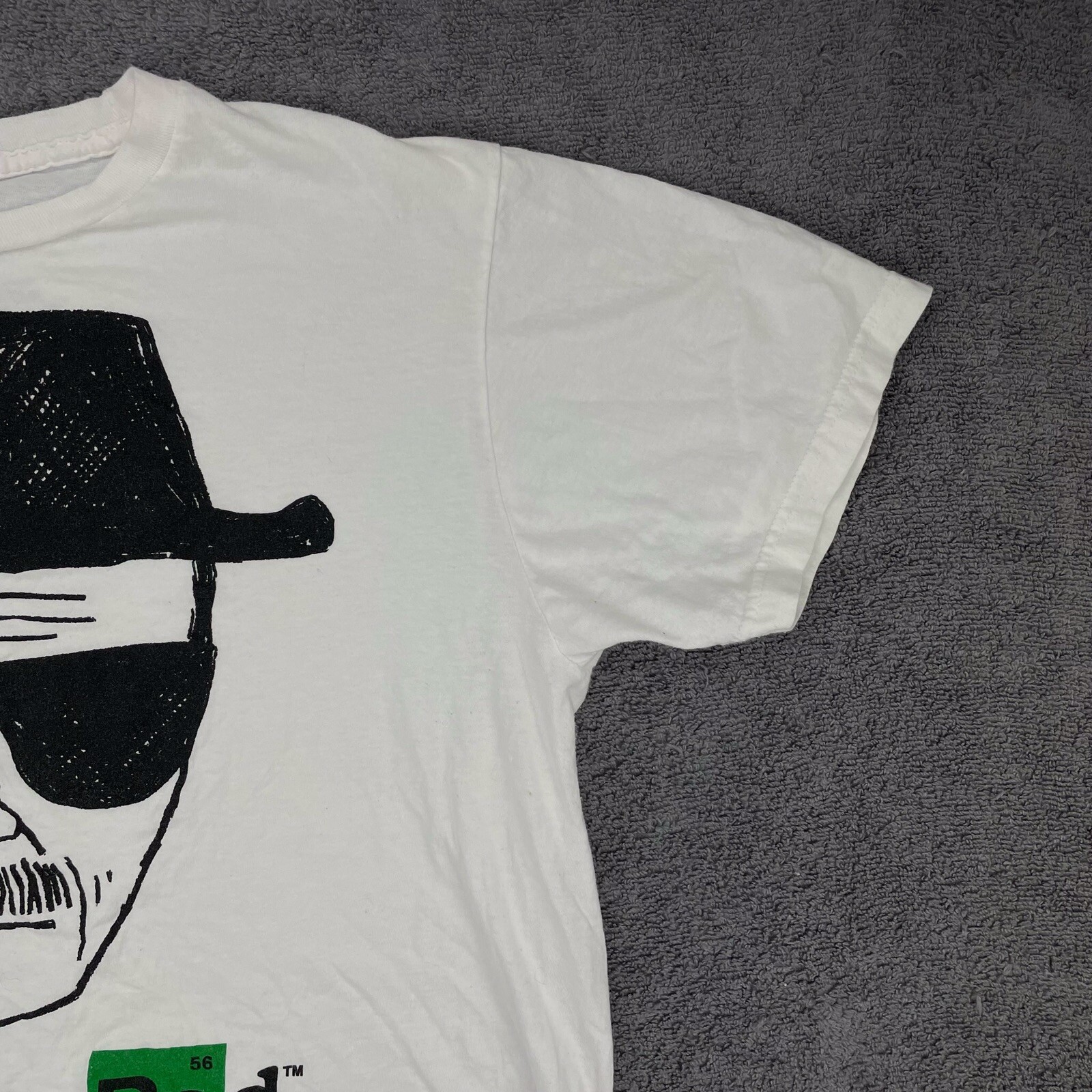 2014 Breaking Bad Heisenberg T Shirt XL Licensed Br 35 Ba 56 Walter WHITE Sketch