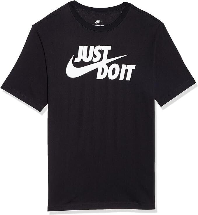 Nike Men&rsquo;s Sportswear Tee Just Do It Swoosh White DX1989-010 AR5006-011 S