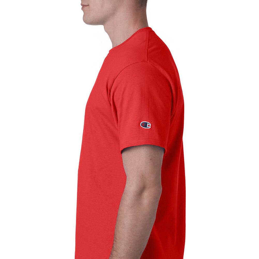Champion Men&rsquo;s T-Shirt 6.1 oz. Athletic Workout Fitness Short Sleeve Shirt T525C