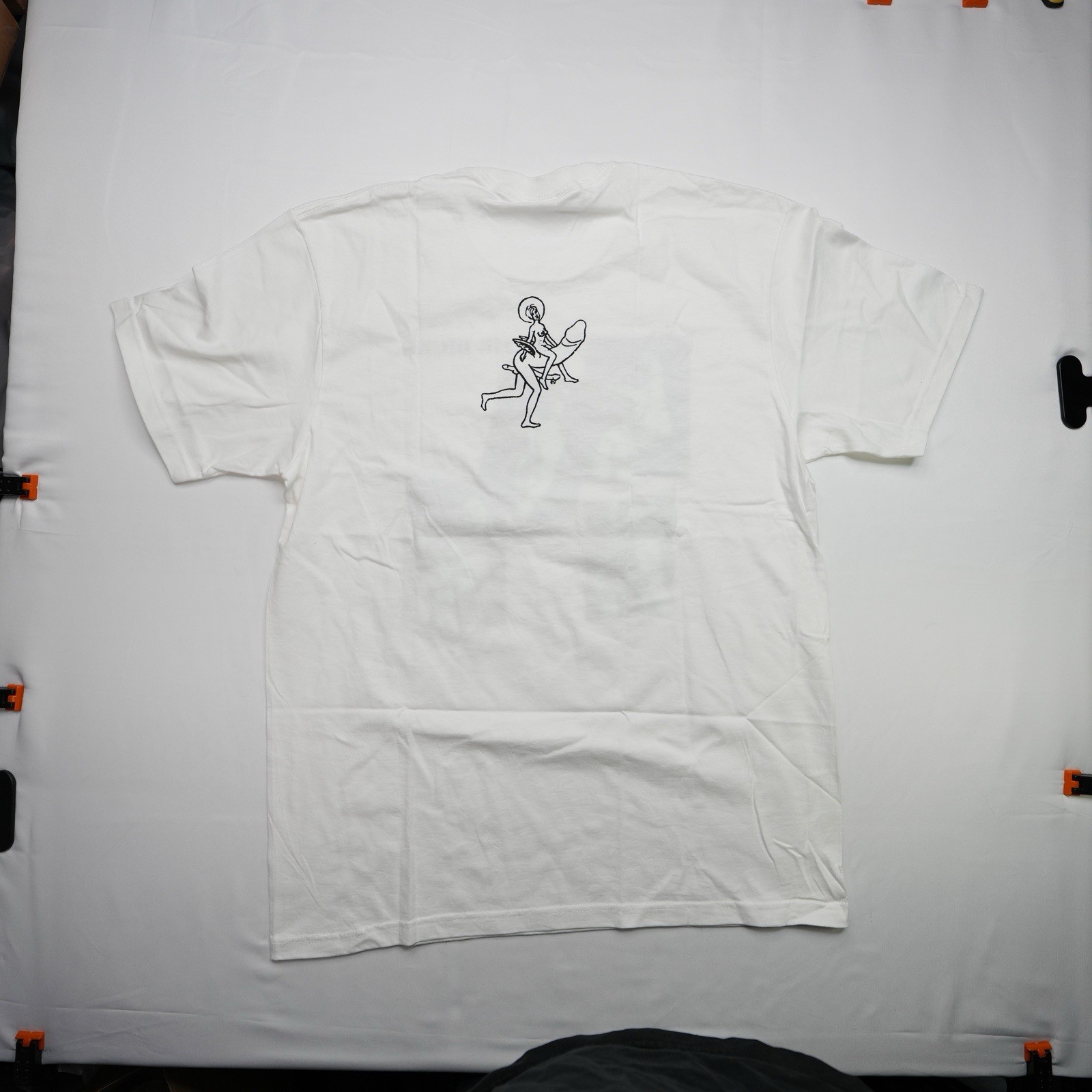 NWT Supreme Dicks Tee White Size Medium FW20 Made in USA 100% Authentic