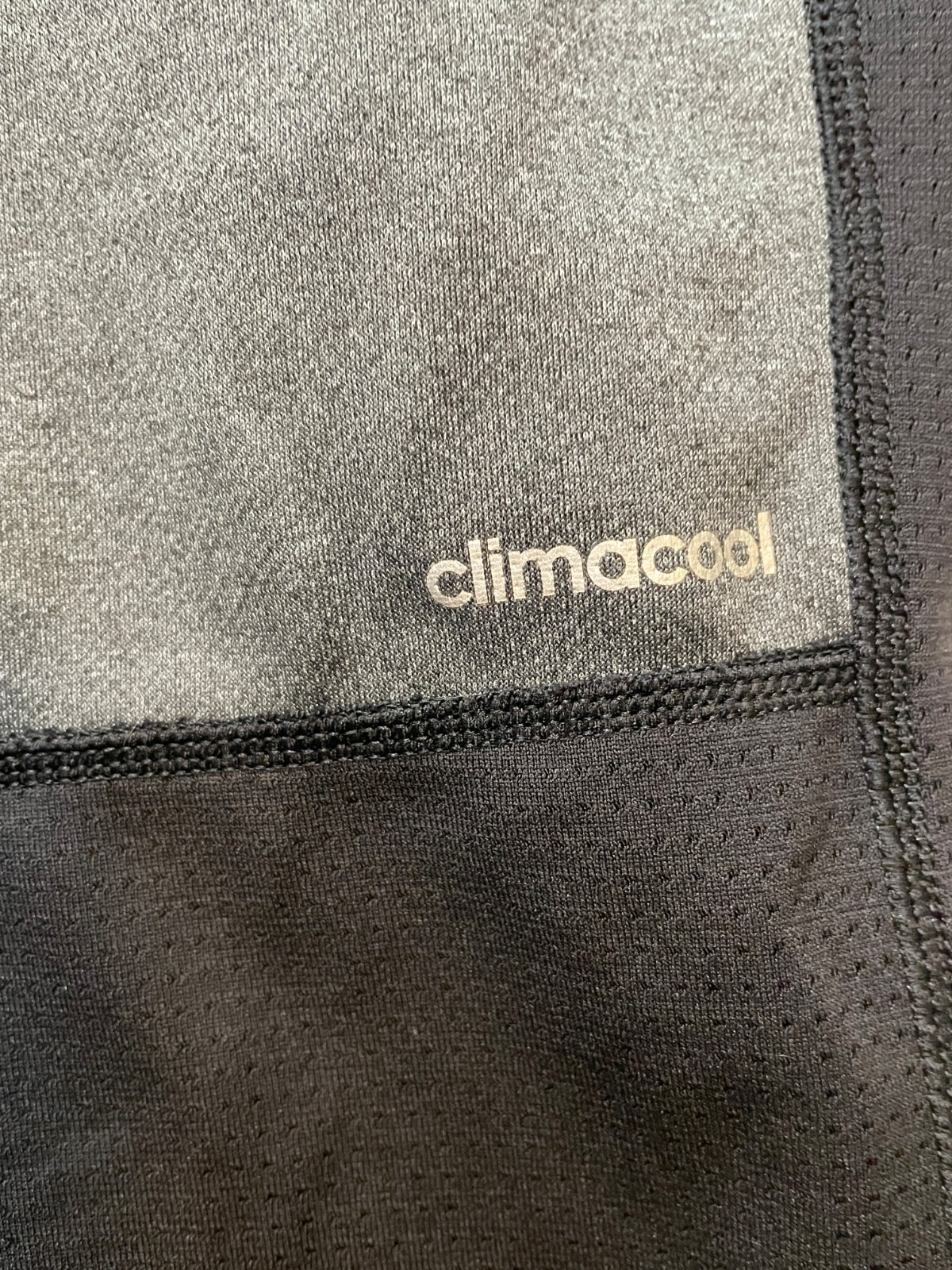 Adidas Climacool shirt mens XL short sleeve gray
